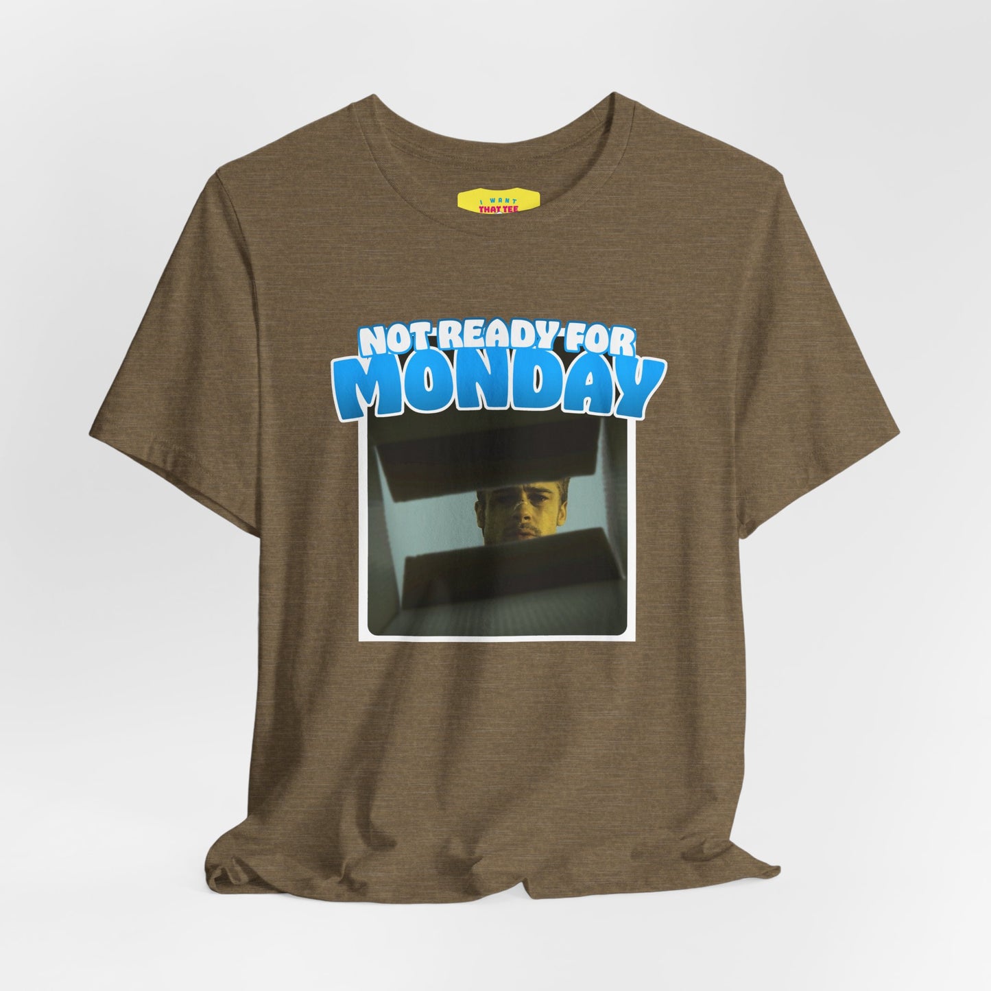 NOT READY FOR MONDAY - SE7EN JOKE (Unisex Softstyle T-Shirt)