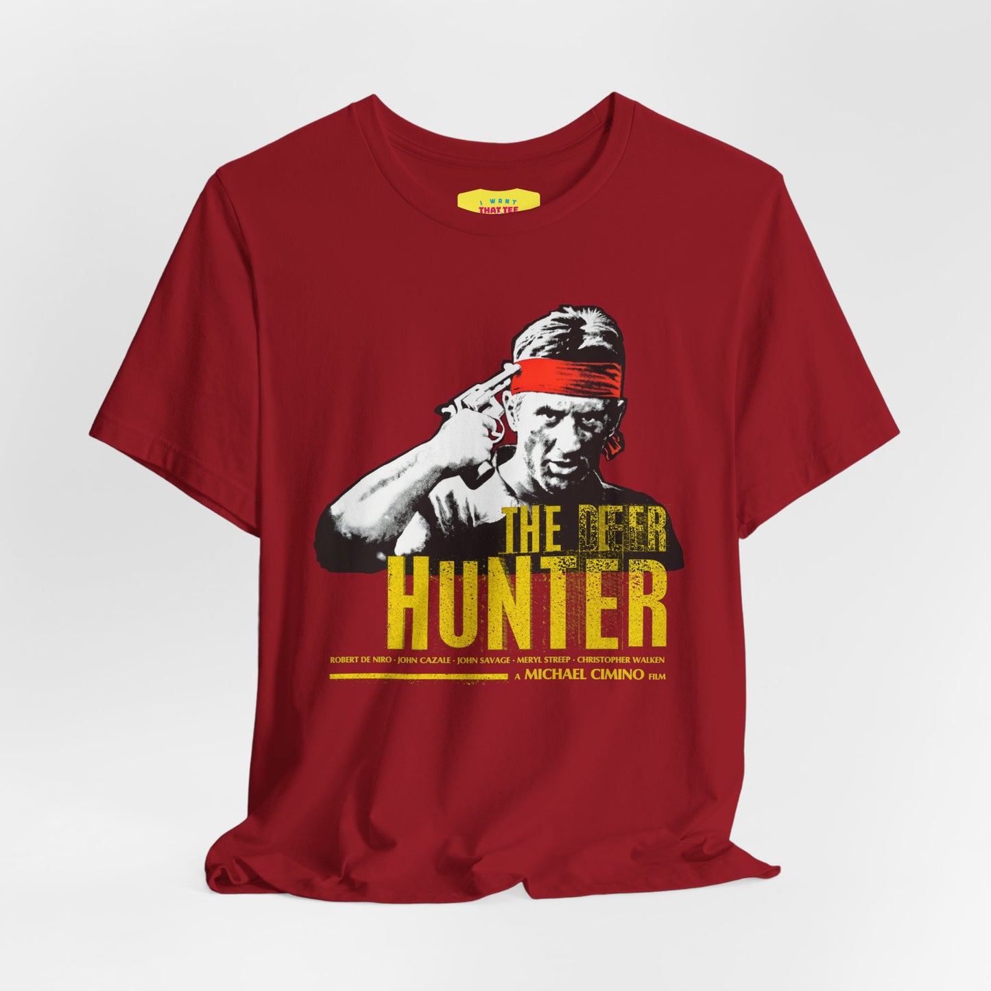 THE DEERHUNTER - A MICHAEL CIMINO FILM (Unisex Jersey Short Sleeve Tee)