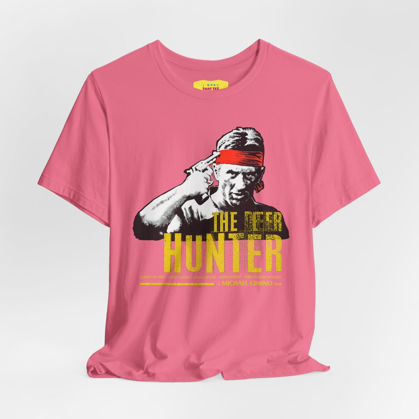 THE DEERHUNTER - A MICHAEL CIMINO FILM (Unisex Jersey Short Sleeve Tee)