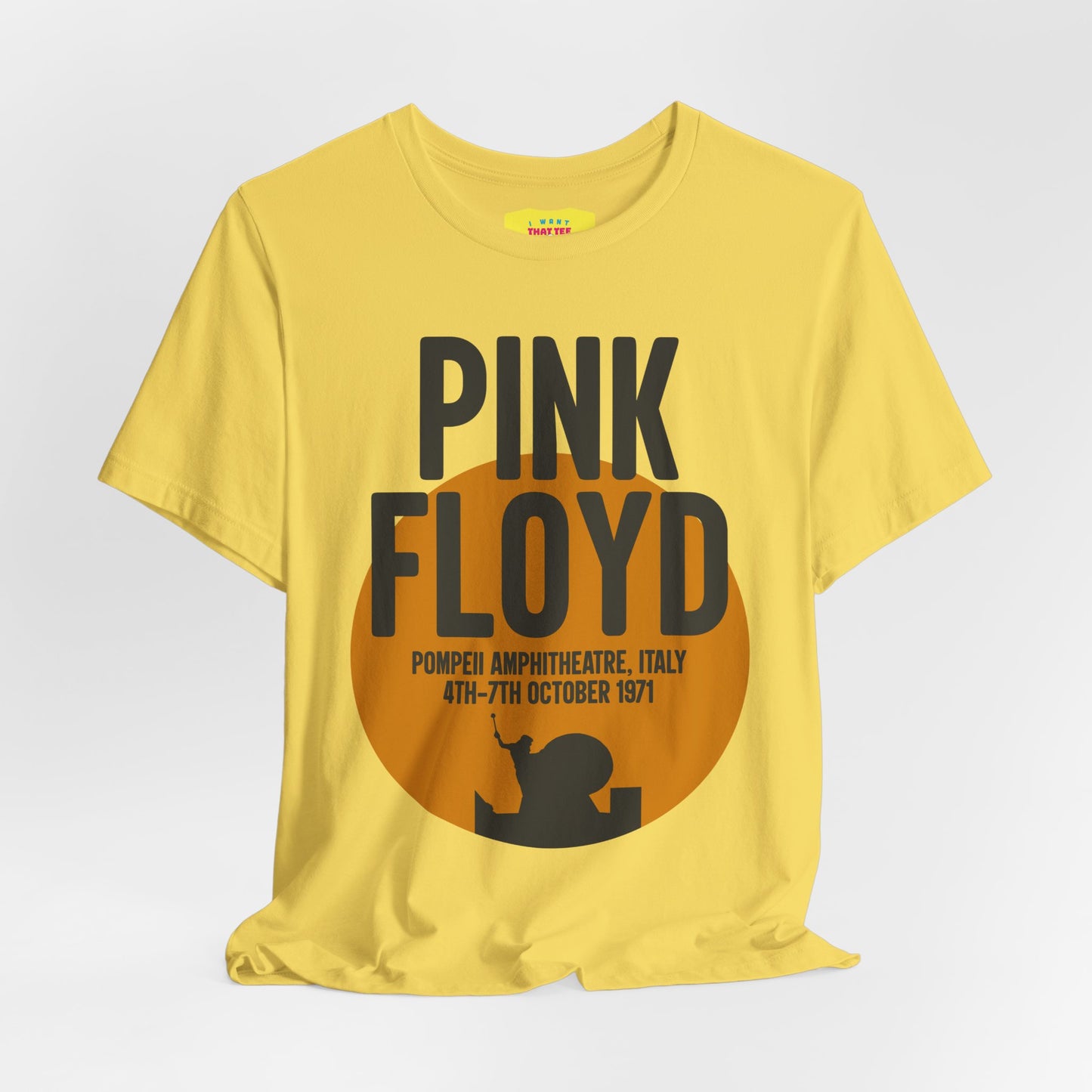 PINK FLOYD LIVE AT POMPEII (Unisex Jersey Short Sleeve Tee)