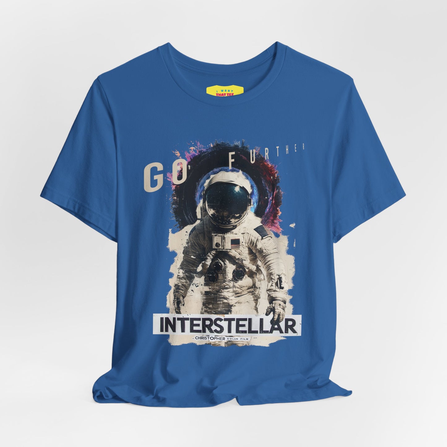 INTERSTELLAR - GO FURTHER (Unisex Jersey Short Sleeve Tee)