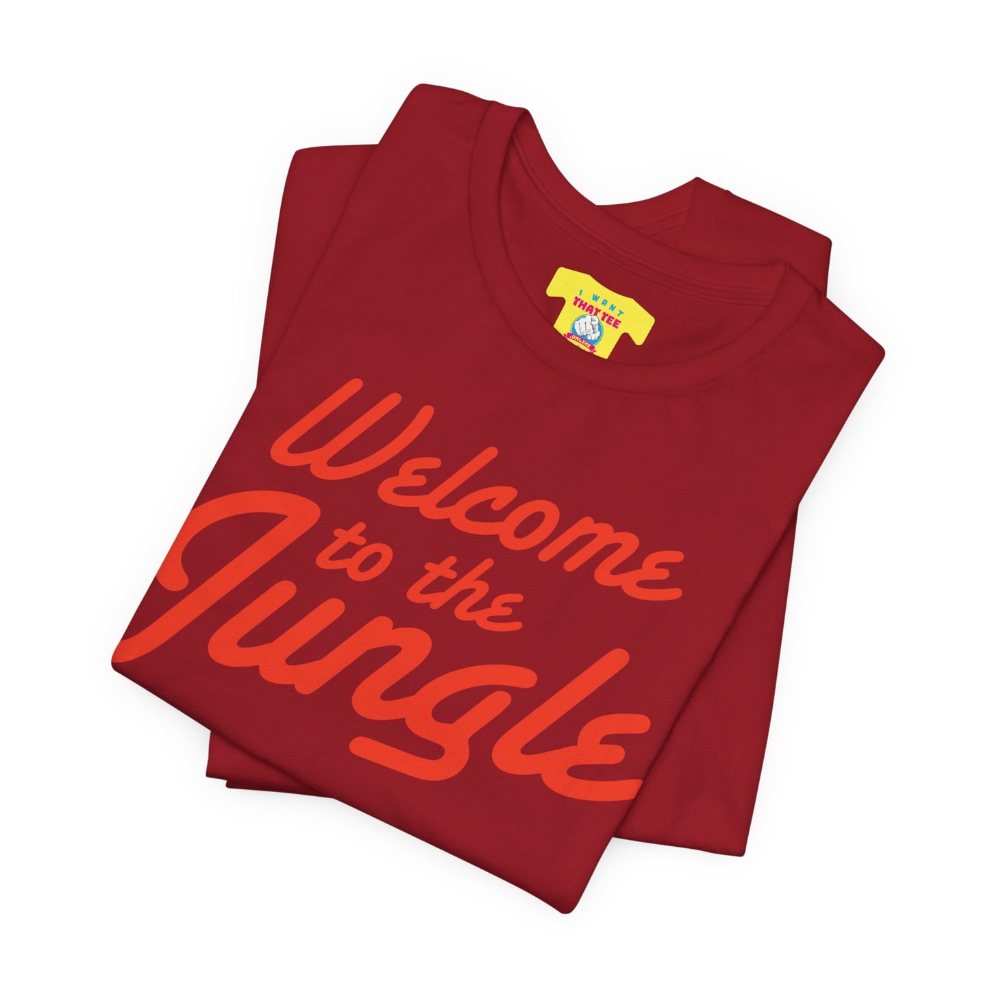 WELC0ME TO THE JUNGLE - GUNS N R0SES (Unisex Jersey Short Sleeve Tee)