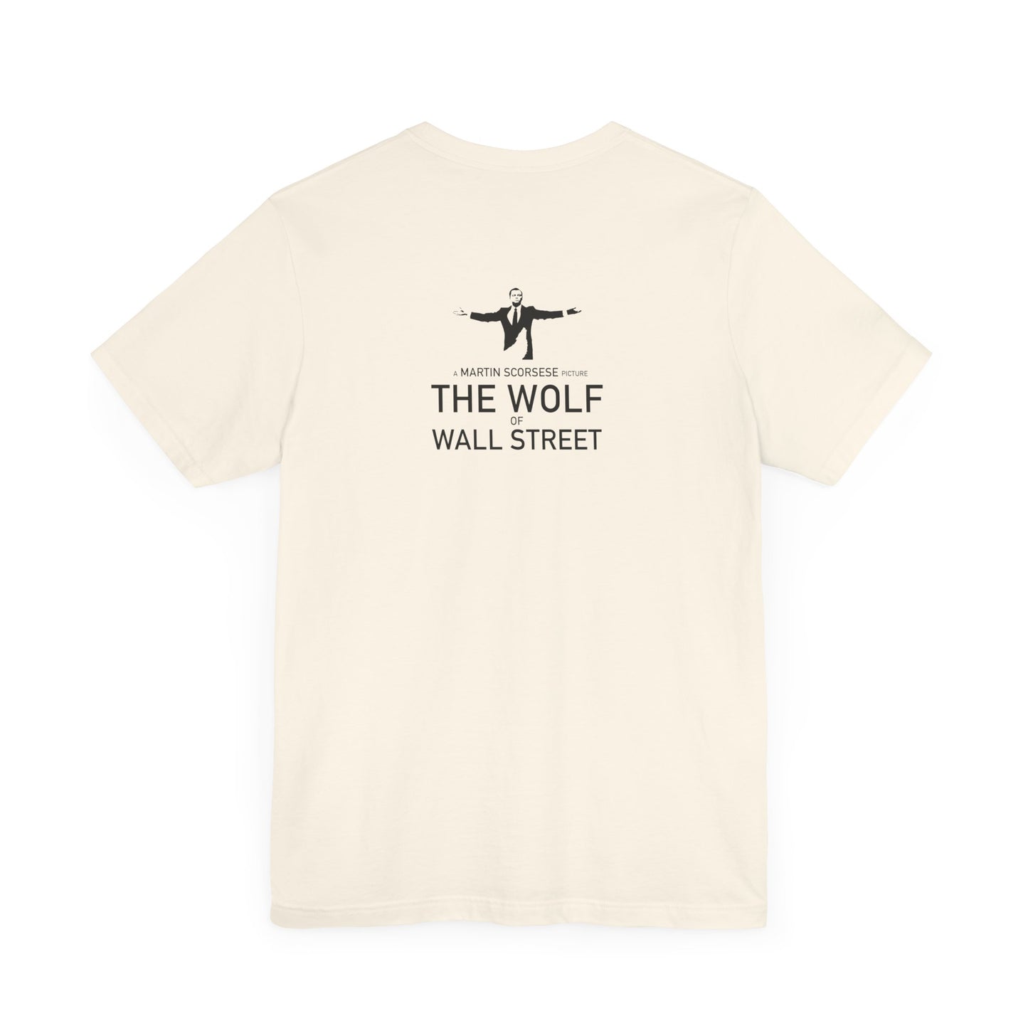 CHEST BEATING - THE WOLF OF WALL STREET (Unisex Jersey Short Sleeve Tee)