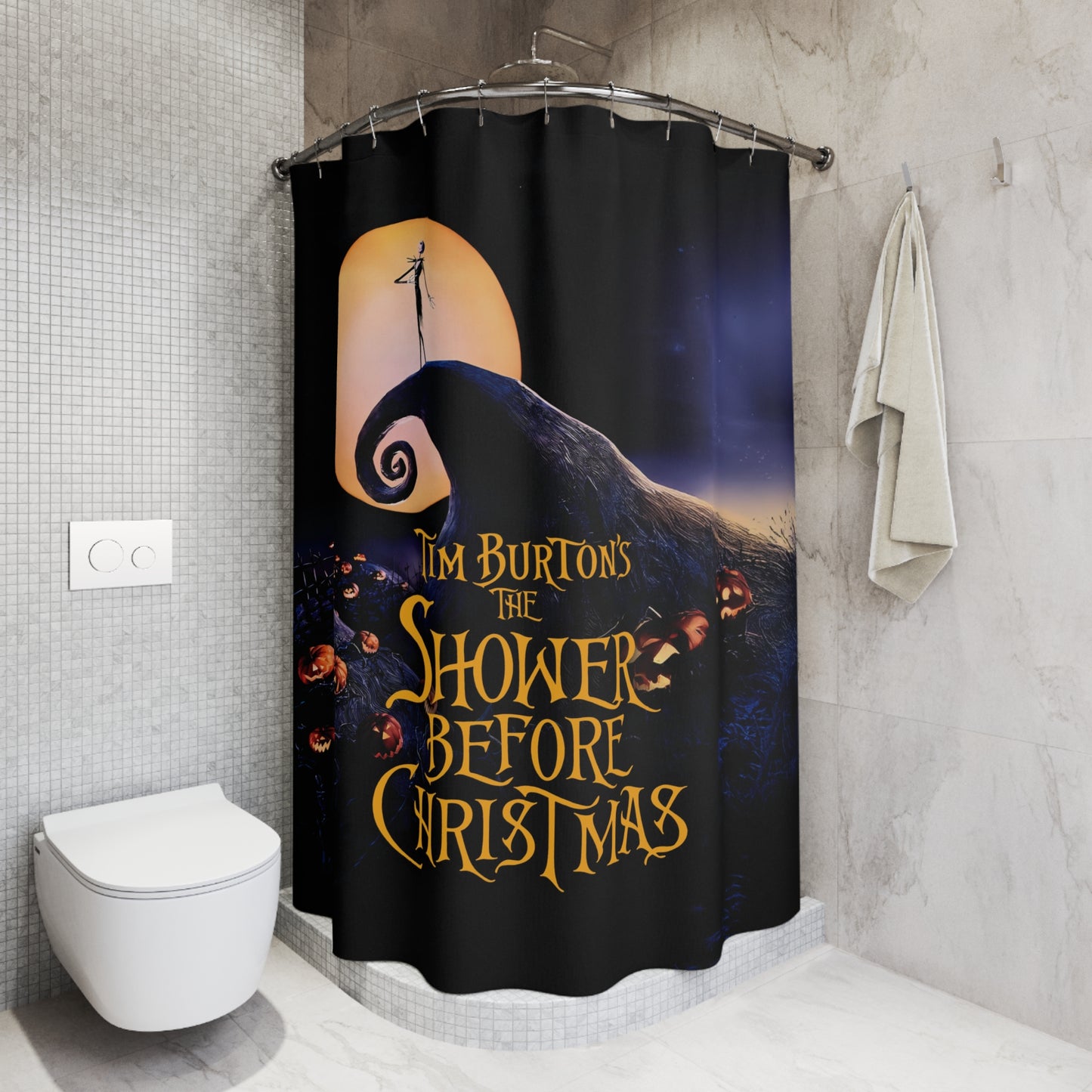 THE SHOWER BEFORE CHRISTMAS CURTAIN