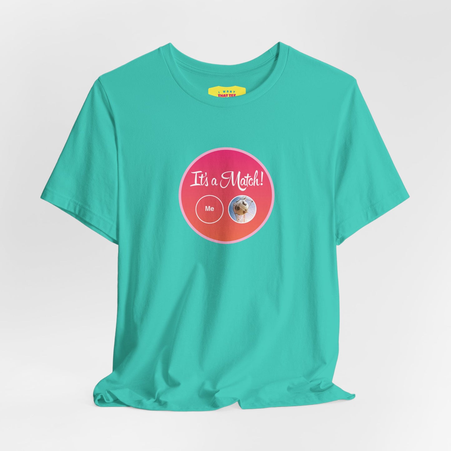 SOCCER TINDER MATCH (Unisex Softstyle T-Shirt)