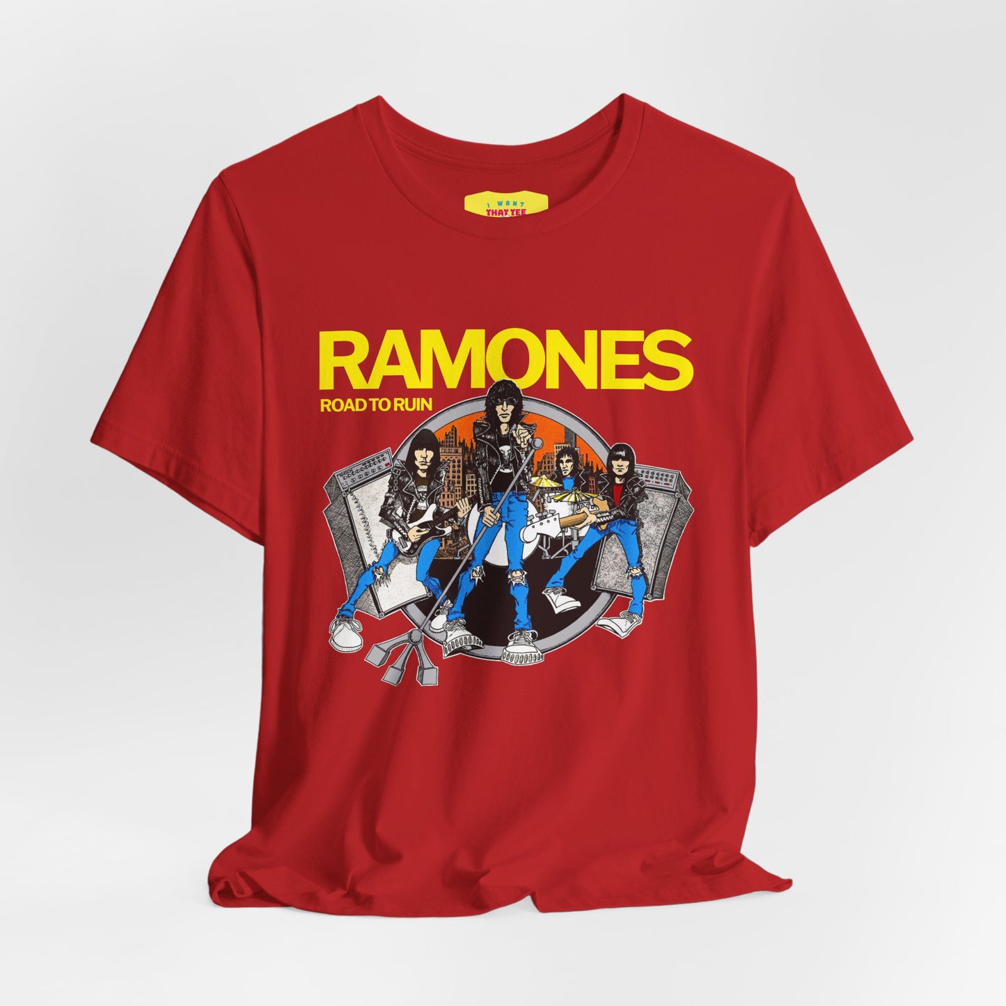 RAMONES ROAD TO RUIN COVER ALBUM (Unisex Softstyle T-Shirt)