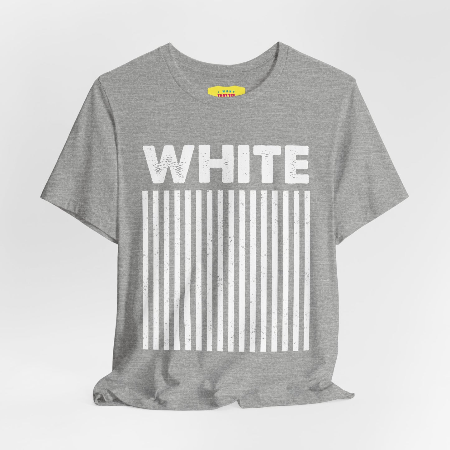 WHITE STRIPES (Unisex Jersey Short Sleeve Tee)