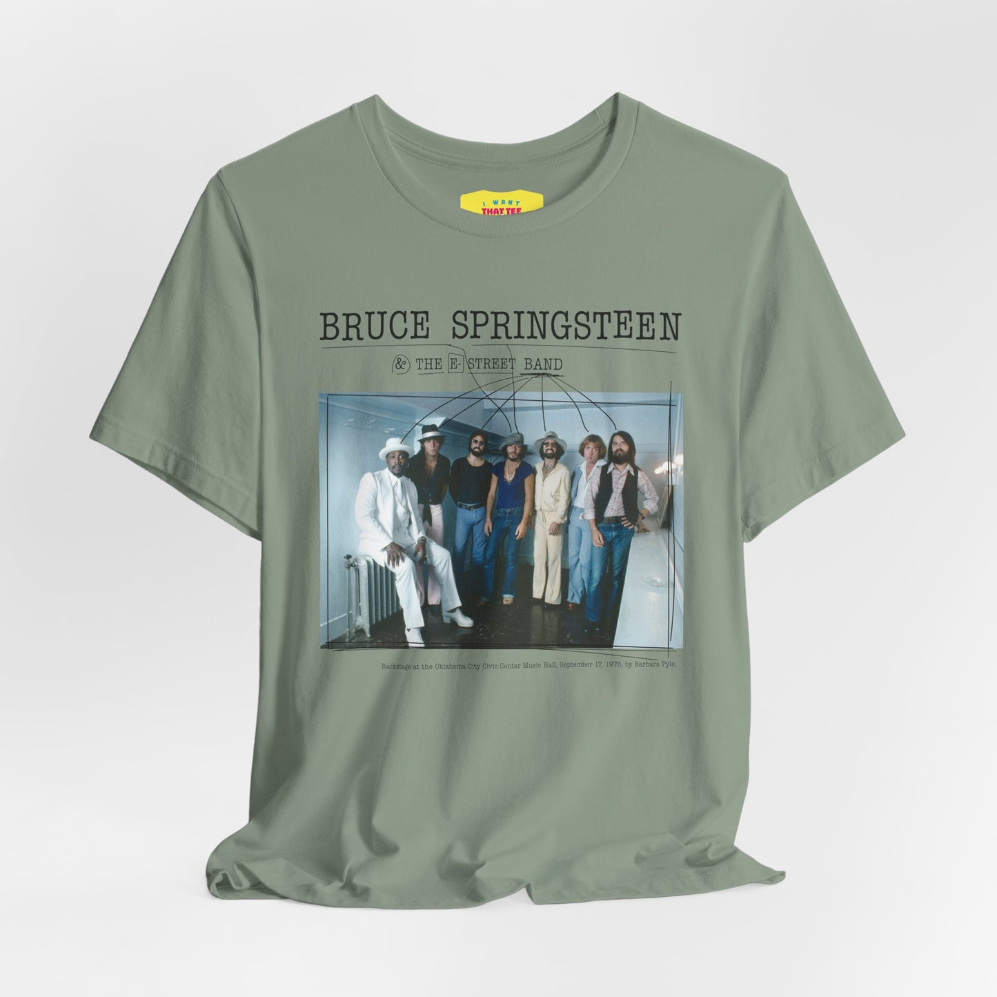 BRUCE SPRINGSTEEN & THE E-STREET BAND (Unisex Jersey Short Sleeve Tee)