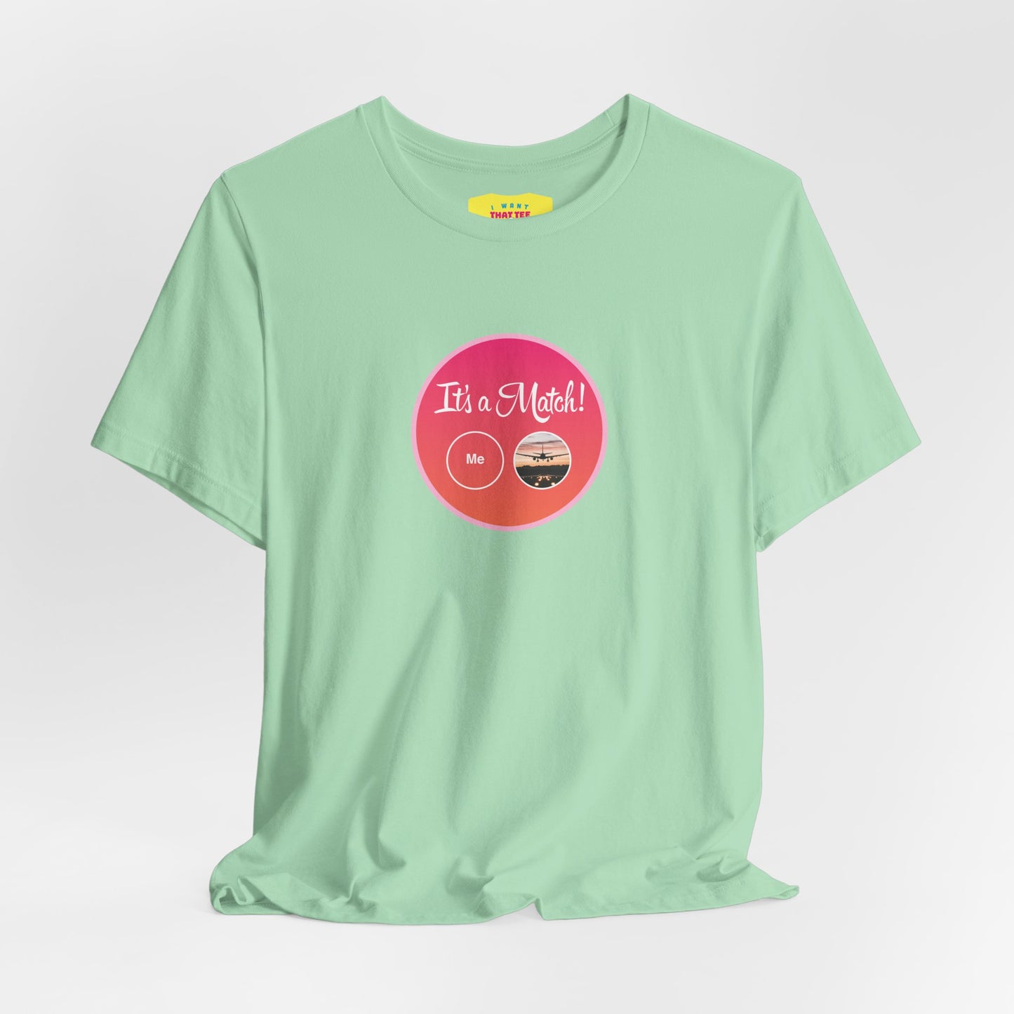 TRAVEL TINDER MATCH (Unisex Softstyle T-Shirt)