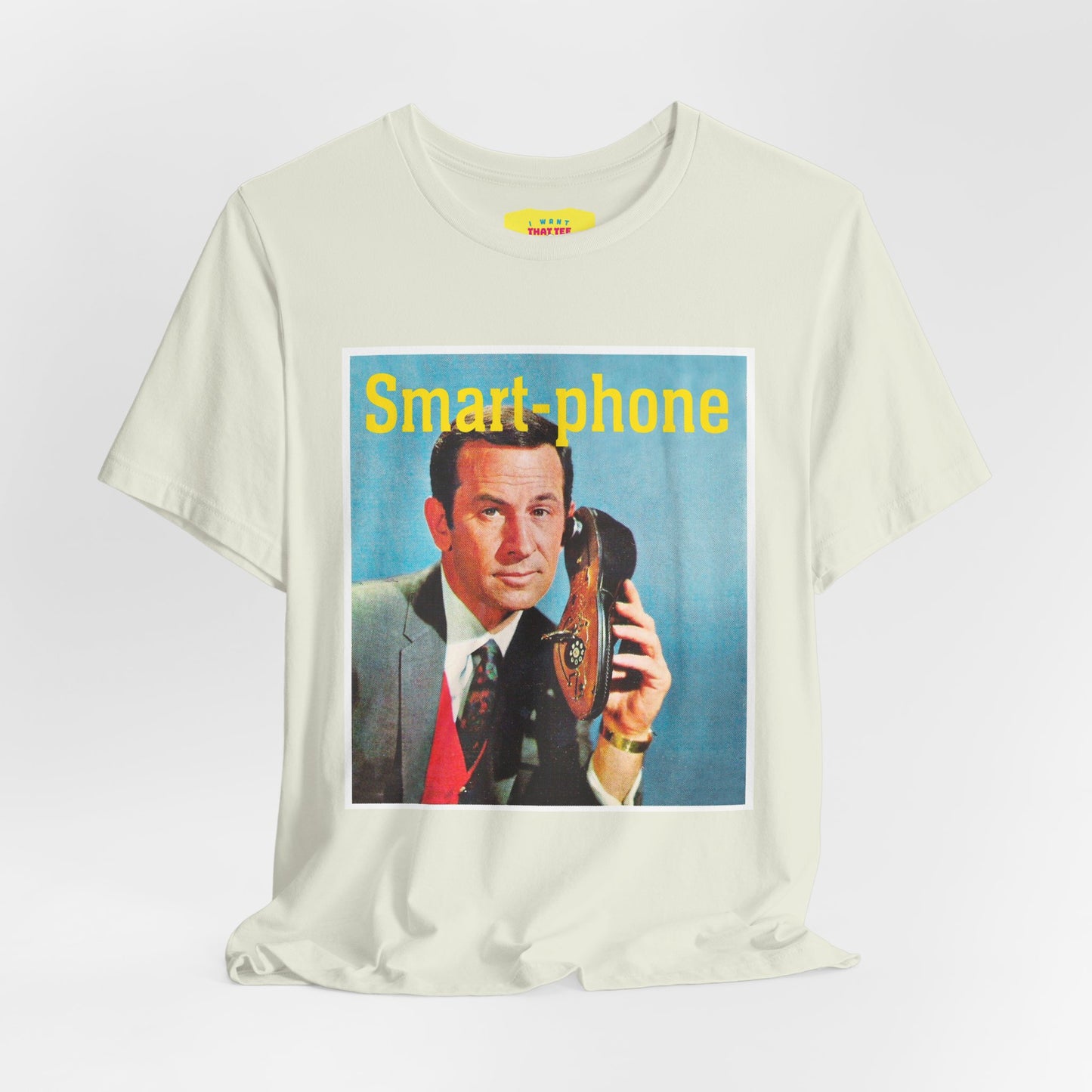 SMARTPHONE - MAXWELL SMART JOKE (Unisex Jersey Short Sleeve Tee)