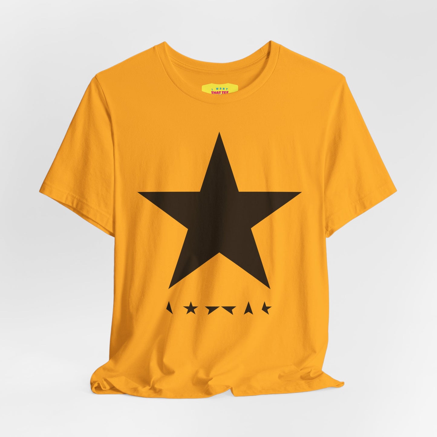 BLACKSTAR - DAVID BOWIE (Unisex Jersey Short Sleeve Tee)