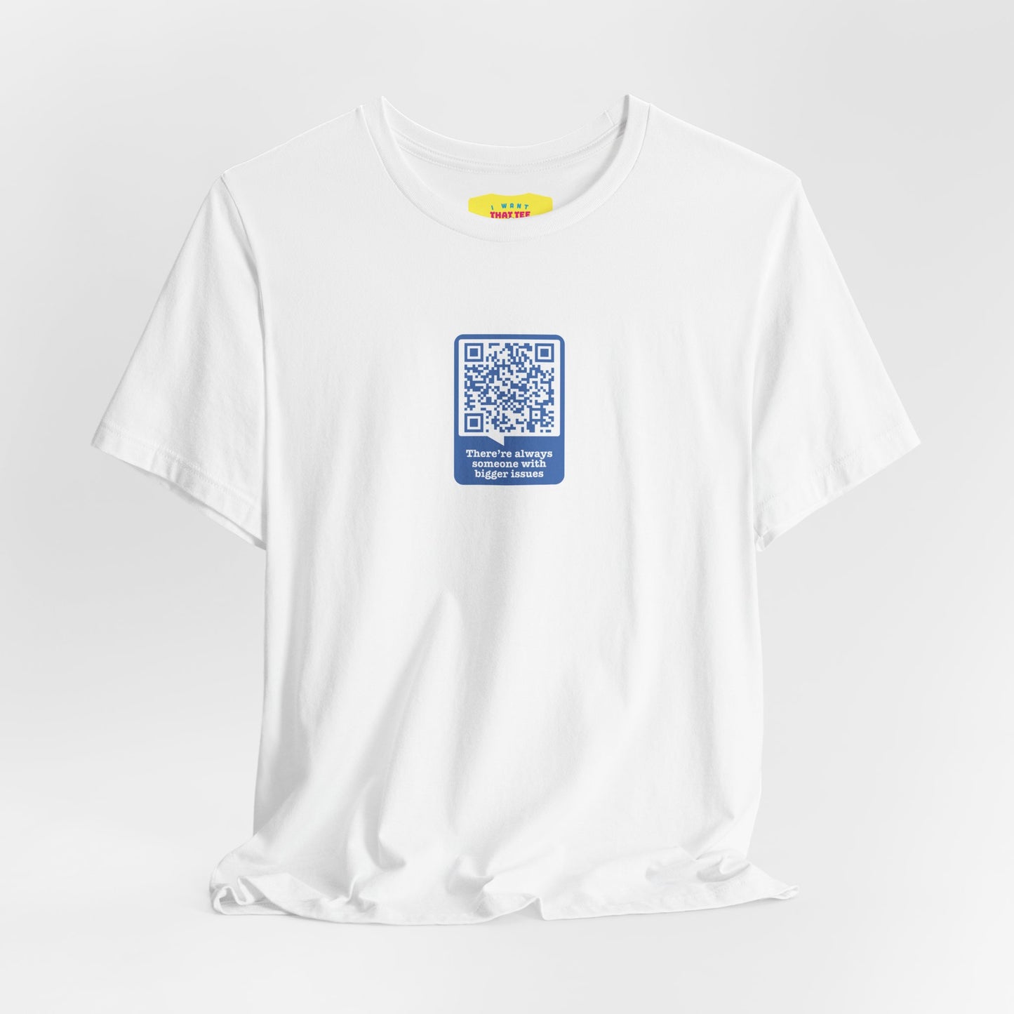 BIGGER ISSUES - APOLLO XIII QR JOKE (Unisex Softstyle T-Shirt)