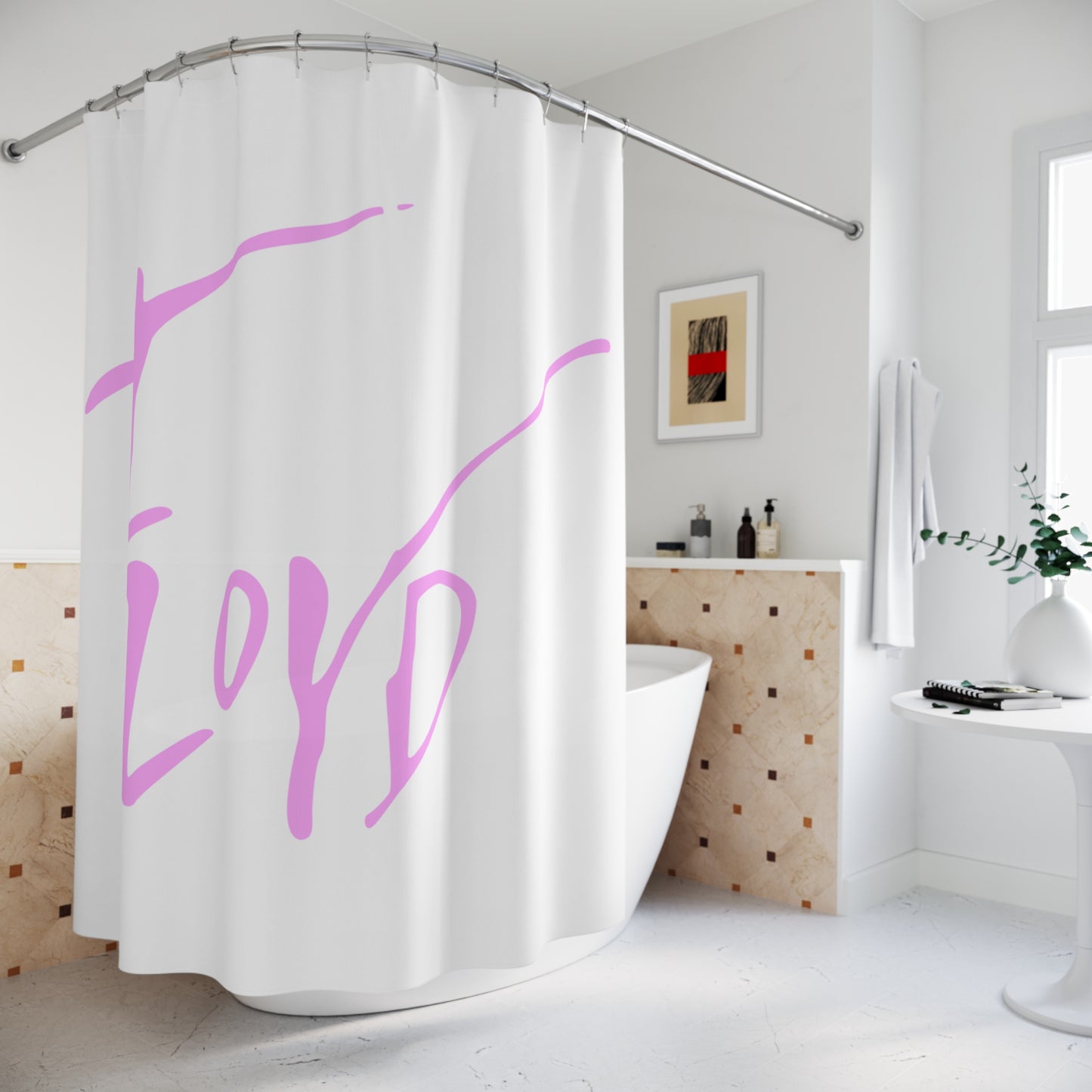 PINK FLOYD SHOWER CURTAIN