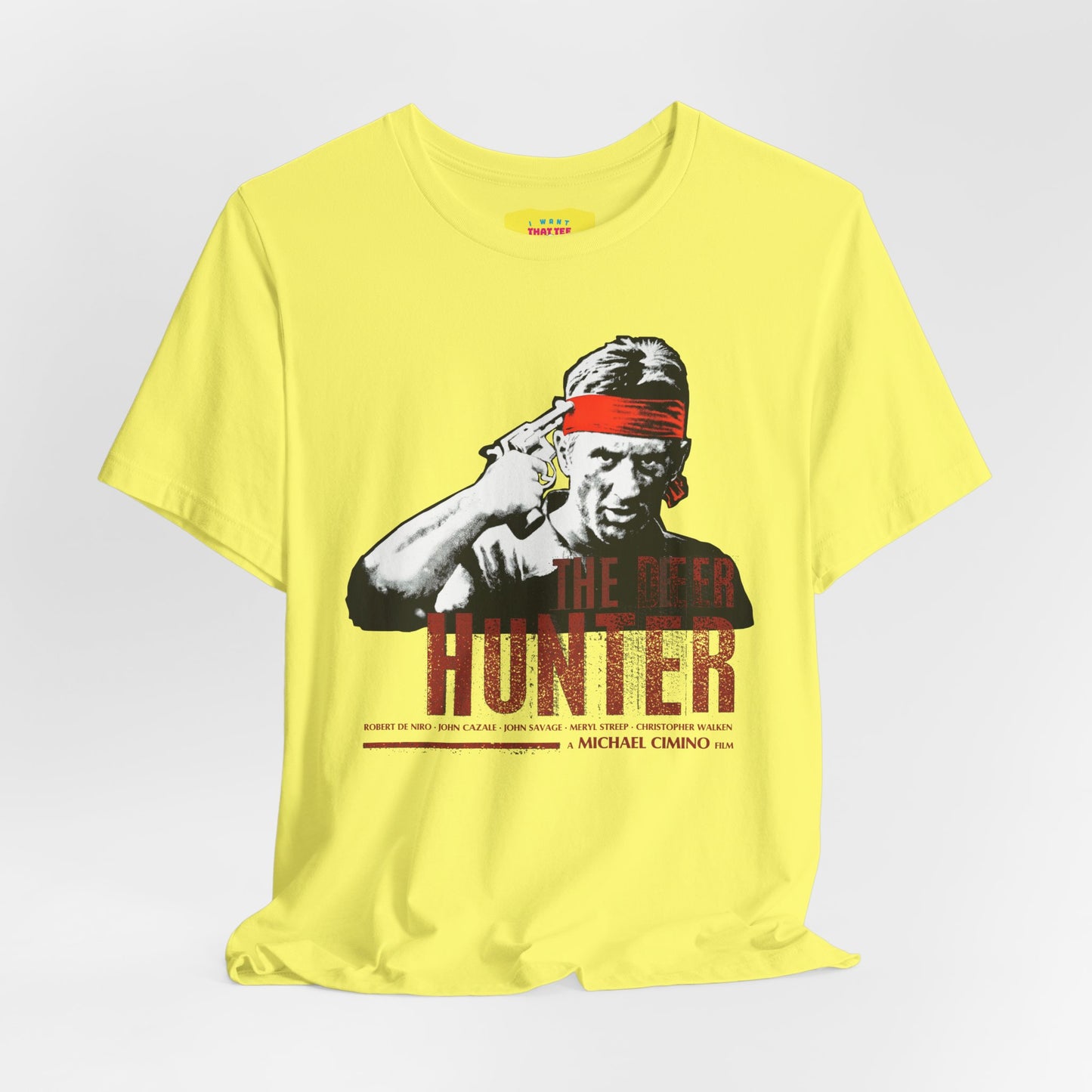 THE DEERHUNTER - A MICHAEL CIMINO FILM (Unisex Jersey Short Sleeve Tee)