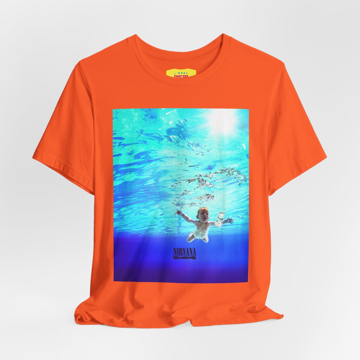 NEVERMIND - NIRVANA (Unisex Jersey Short Sleeve Tee)