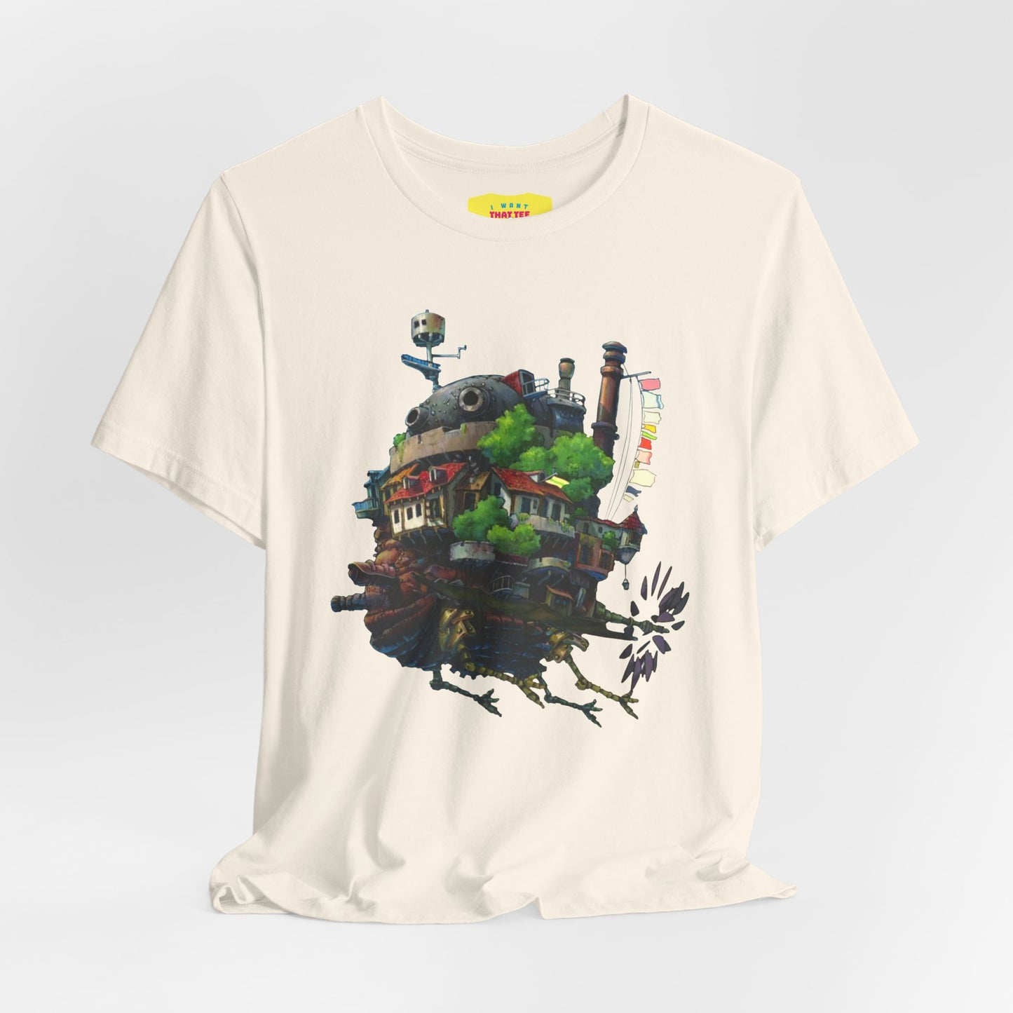 HOWL'S MOVING CASTLE (Unisex Jersey Short Sleeve Tee)