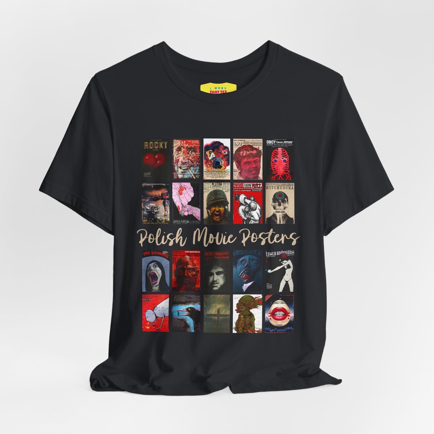 POLISH MOVIE POSTERS (Unisex Jersey Short Sleeve Tee)