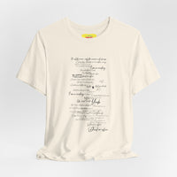 WANTED DEAD OR ALIVE - BON JOVI LYRICS (Unisex Softstyle T-Shirt)