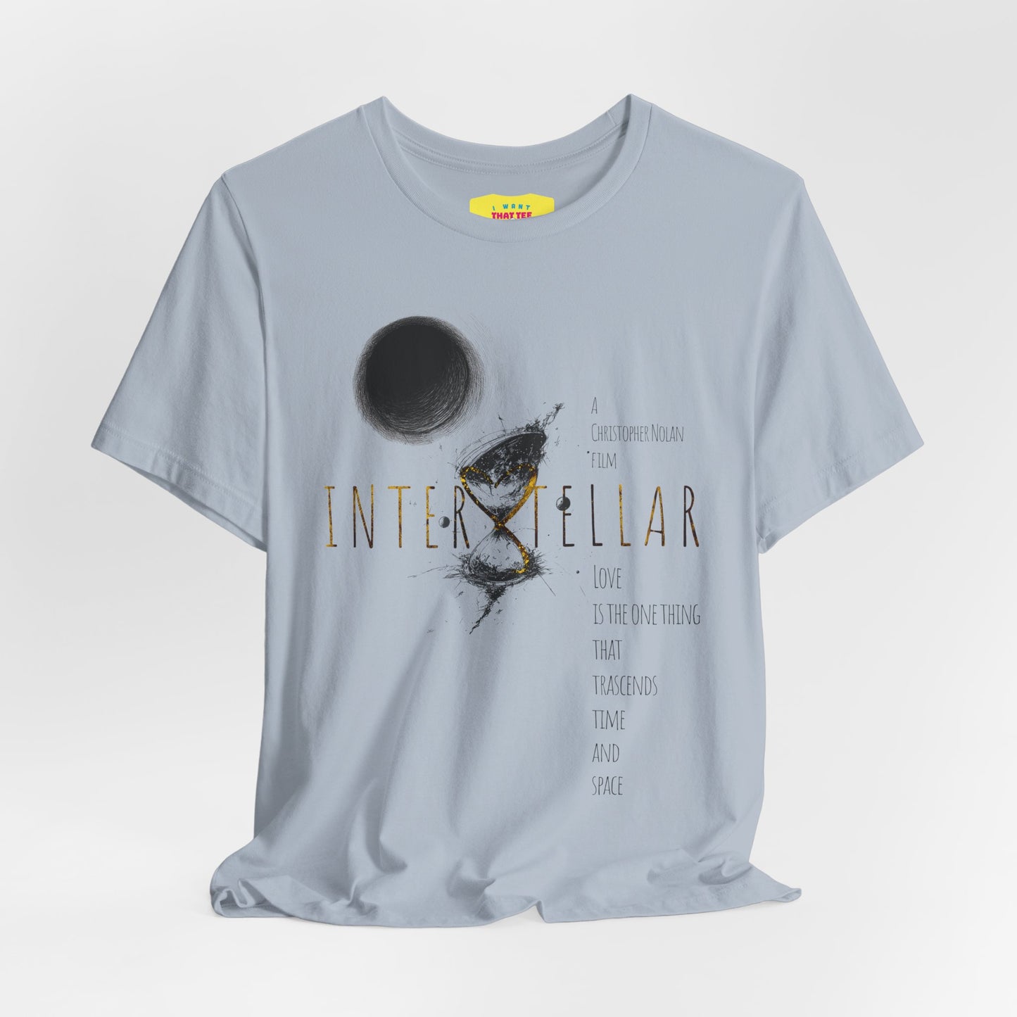 INTERSTELLAR - A CHRISTOPHER NOLAN FILM (Unisex Jersey Short Sleeve Tee)