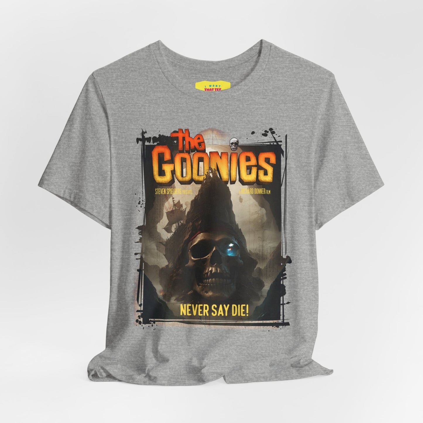 THE GOONIES NEVER SAY DIE! (Unisex Jersey Short Sleeve Tee)