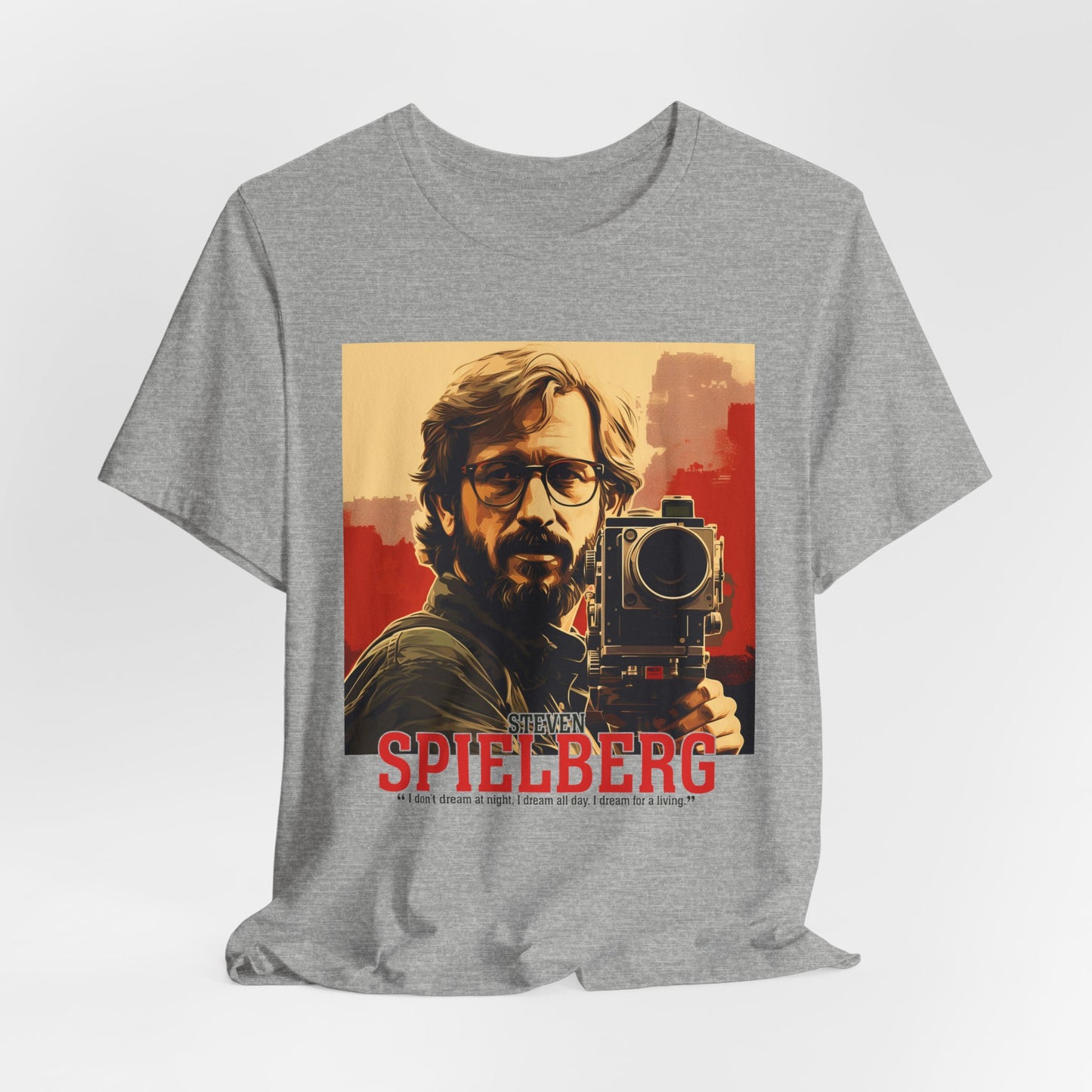 STEVEN SPIELBERG QUOTE (Unisex Softstyle T-Shirt)