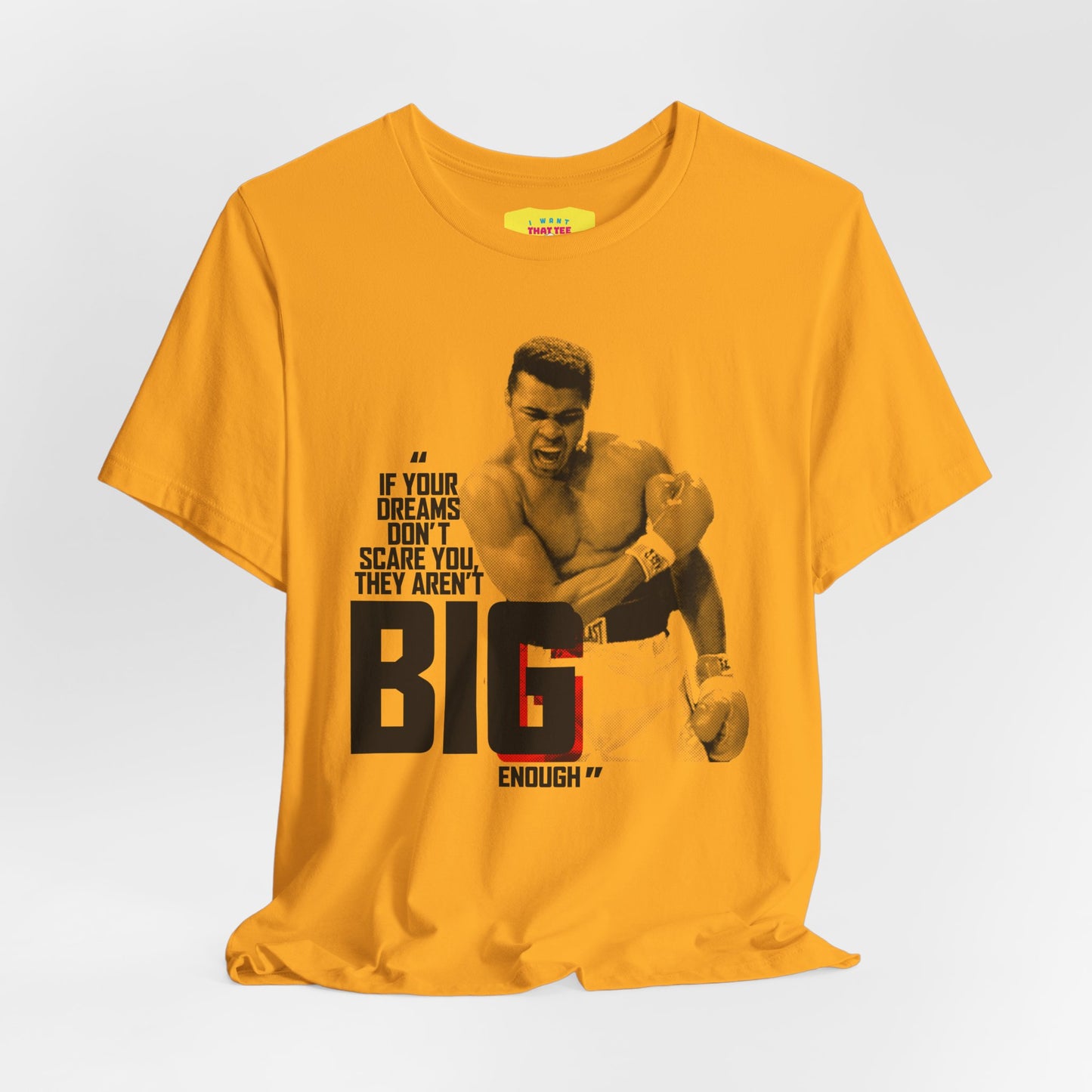 MUHAMMAD ALI QUOTE (Unisex Softstyle T-Shirt)