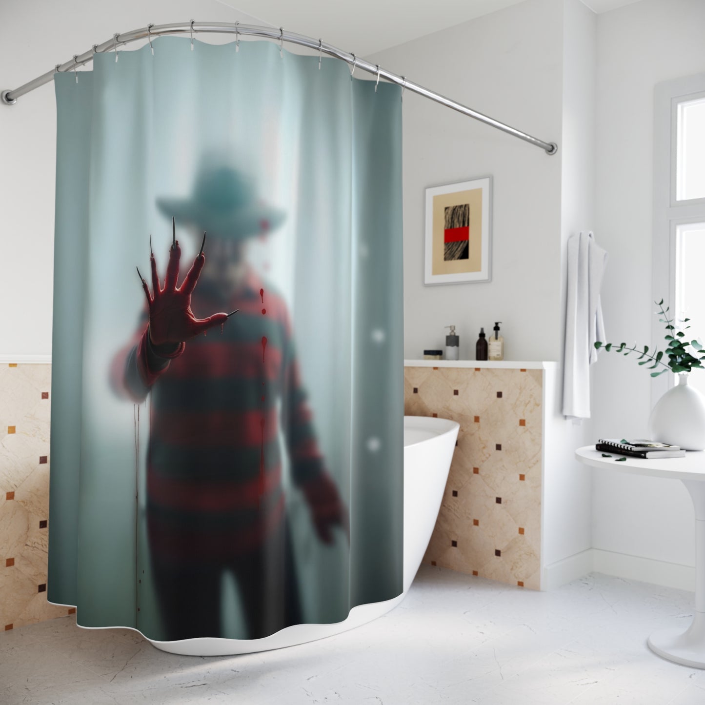 FREDDY KRUEGER SHOWER CURTAIN