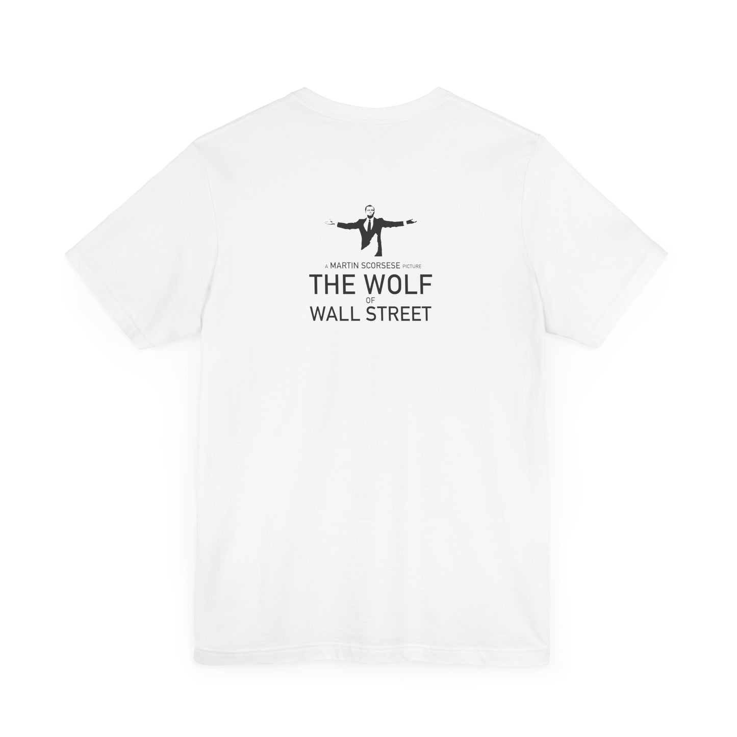 AT LEAST TWICE A DAY - THE WOLF OF WALL STREET QUOTE (Unisex Jersey Short Sleeve Tee)