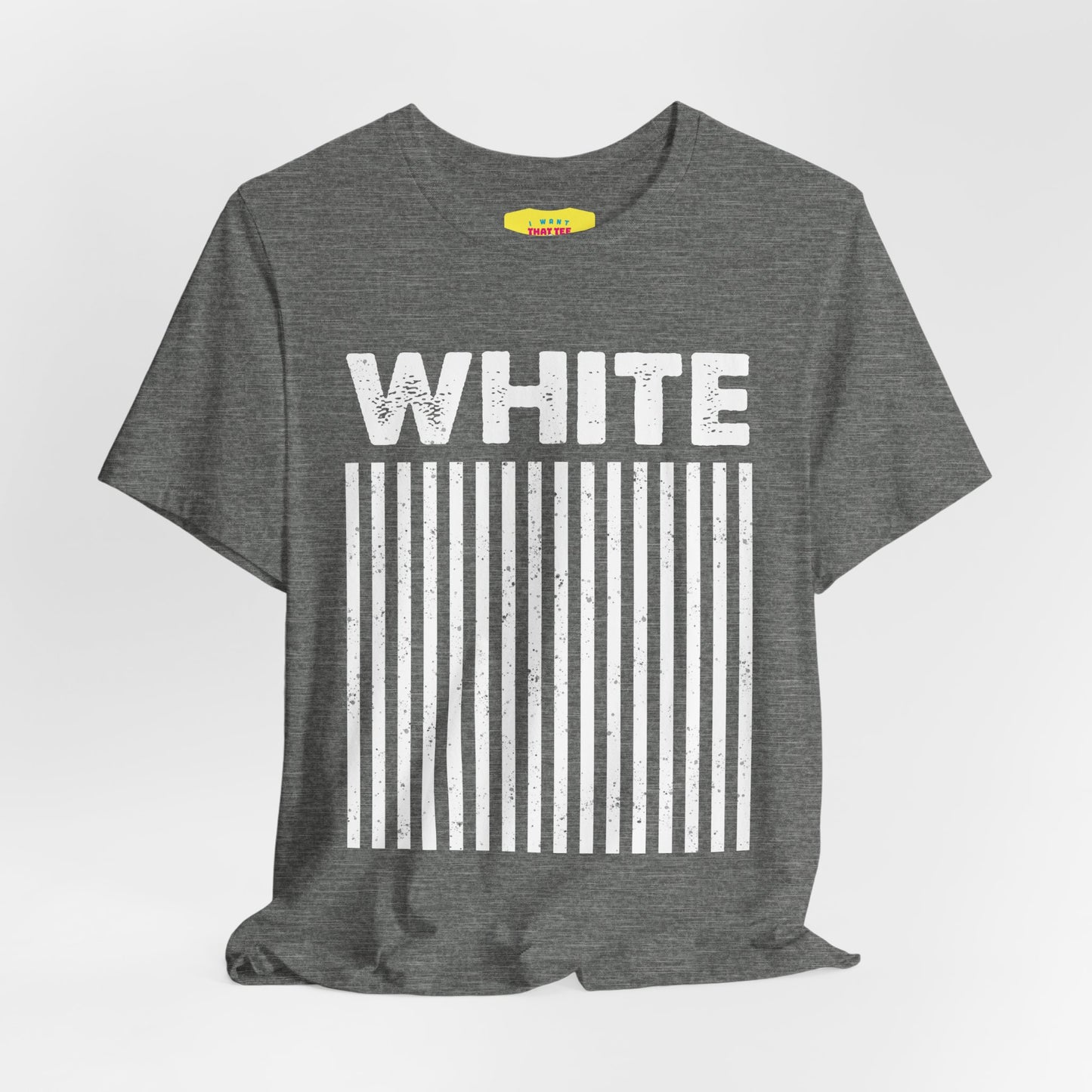 WHITE STRIPES (Unisex Jersey Short Sleeve Tee)