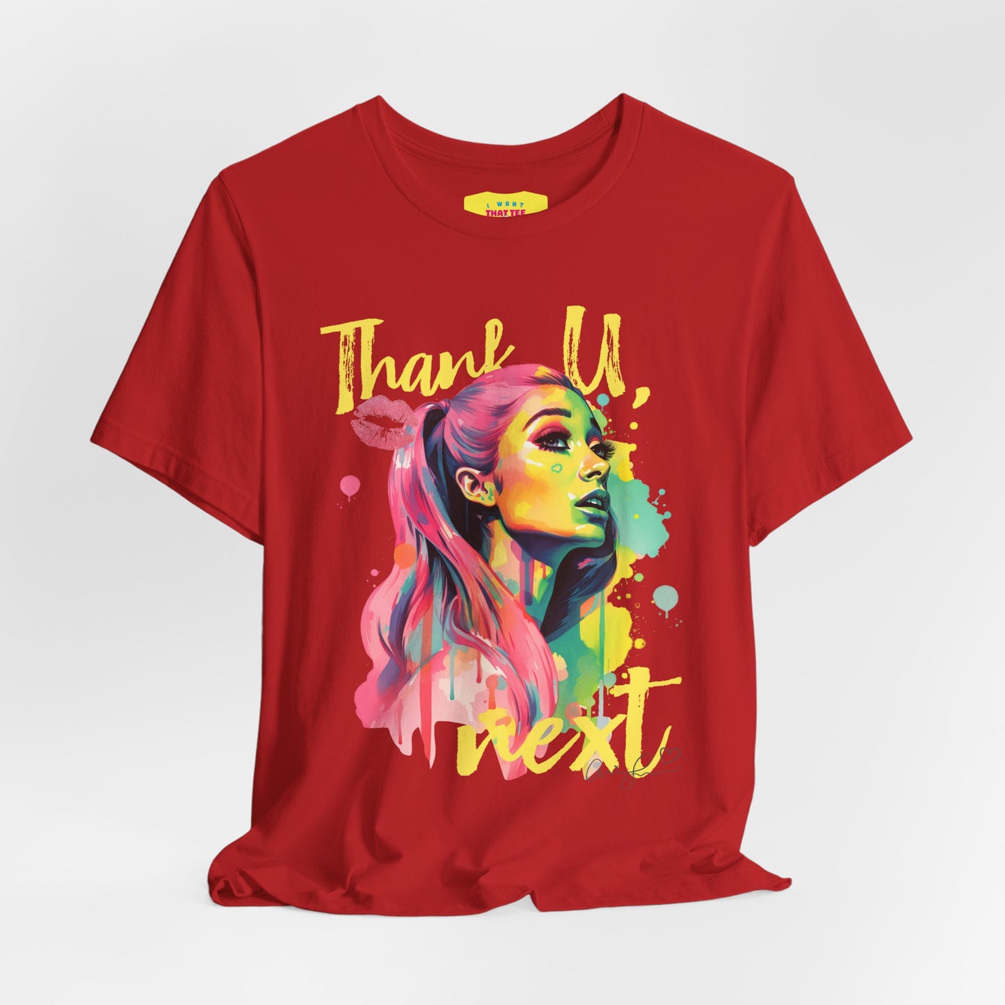 ARlANA GRANDE - THANK U, NEXT (Unisex Jersey Short Sleeve Tee)