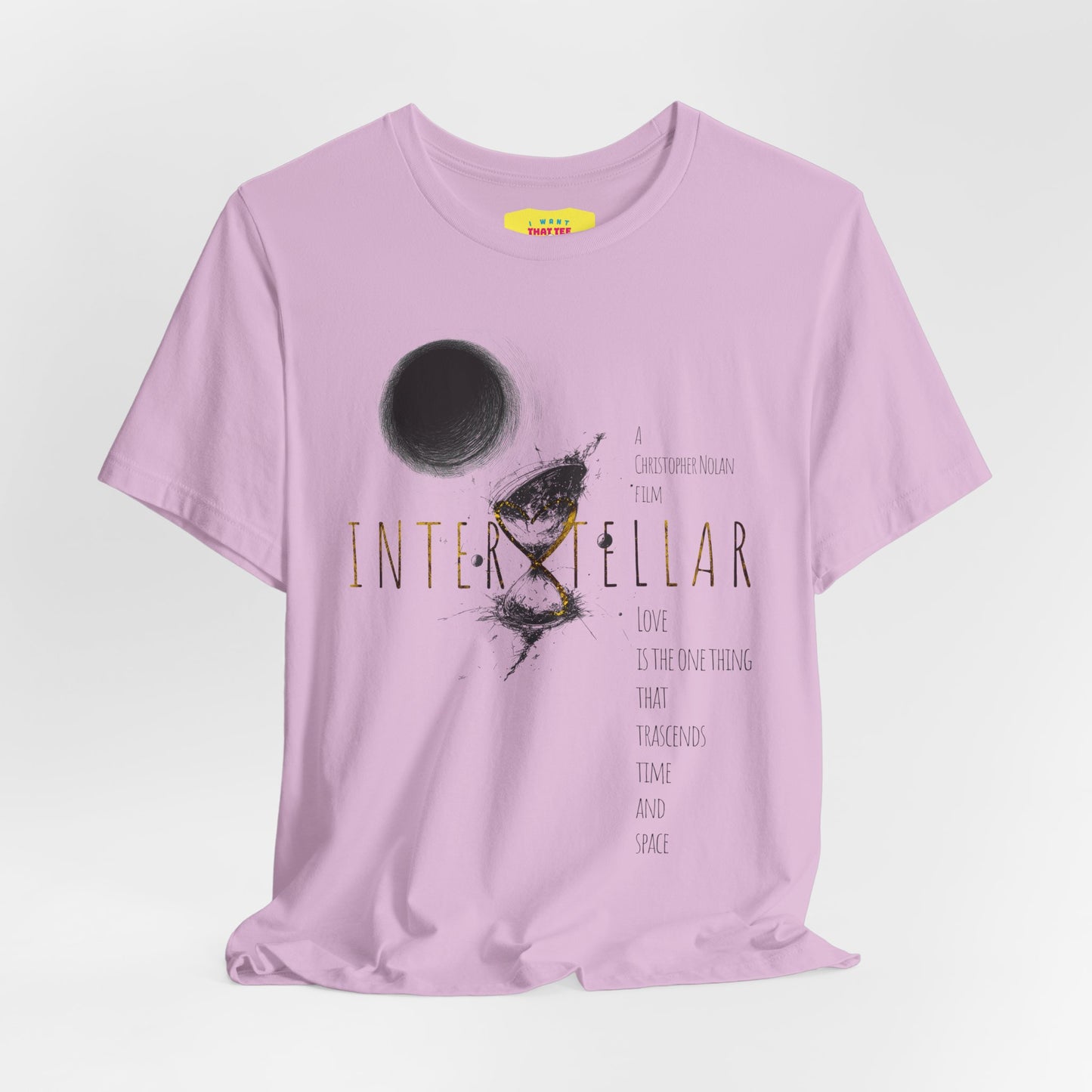 INTERSTELLAR - A CHRISTOPHER NOLAN FILM (Unisex Jersey Short Sleeve Tee)