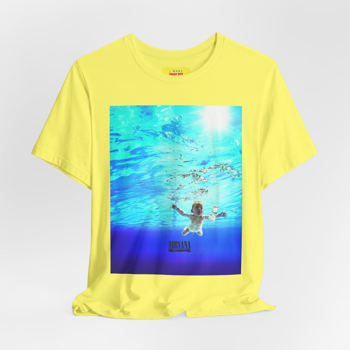 NEVERMIND - NIRVANA (Unisex Jersey Short Sleeve Tee)