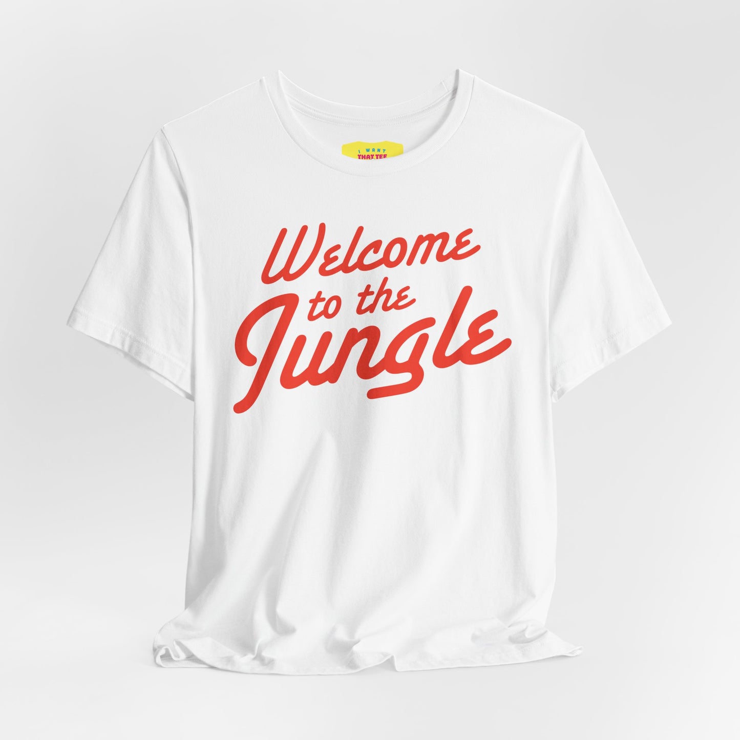 WELC0ME TO THE JUNGLE - GUNS N R0SES (Unisex Jersey Short Sleeve Tee)