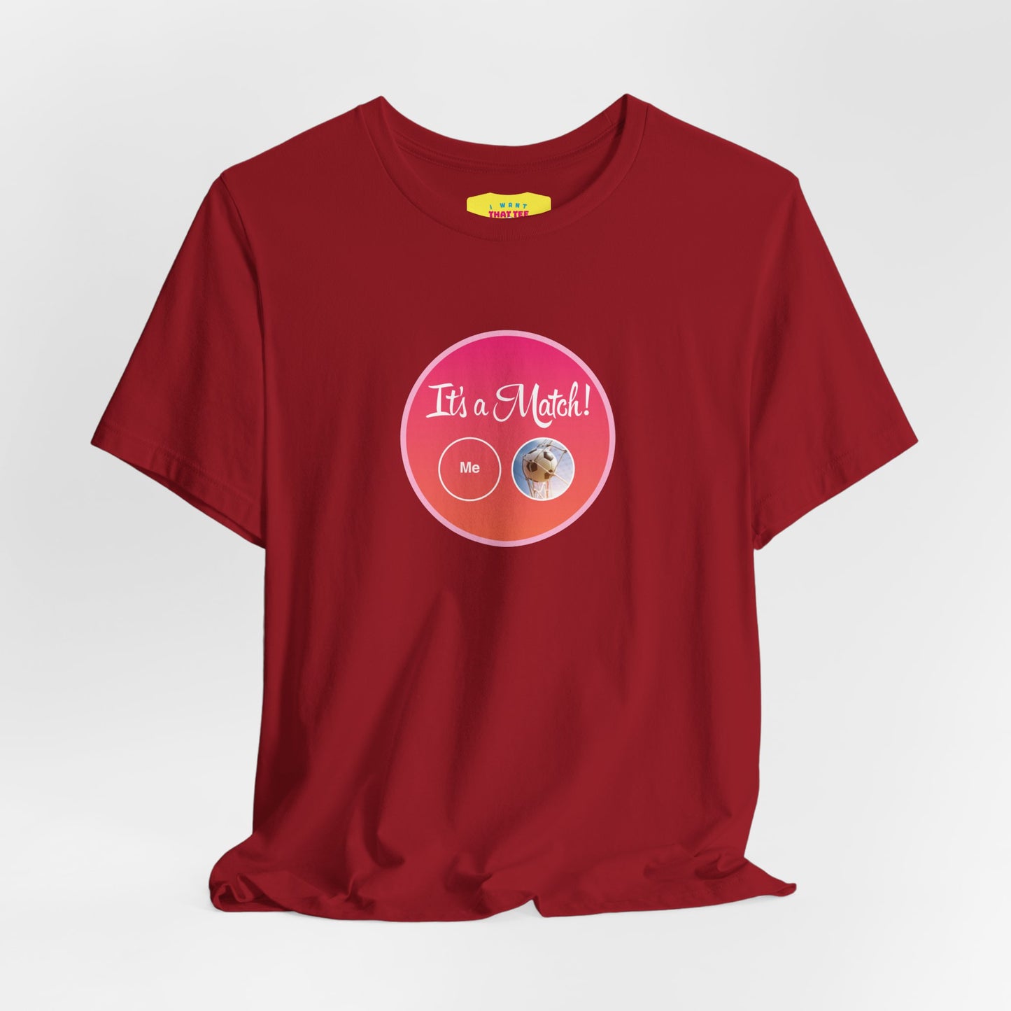 SOCCER TINDER MATCH (Unisex Softstyle T-Shirt)