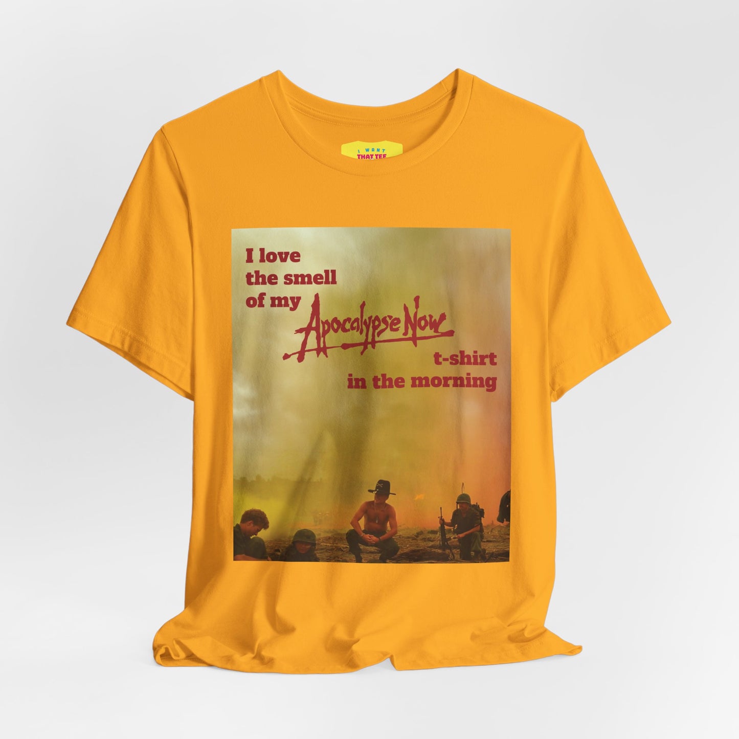 APOCALYPSE NOW QUOTE JOKE (Unisex Jersey Short Sleeve Tee)