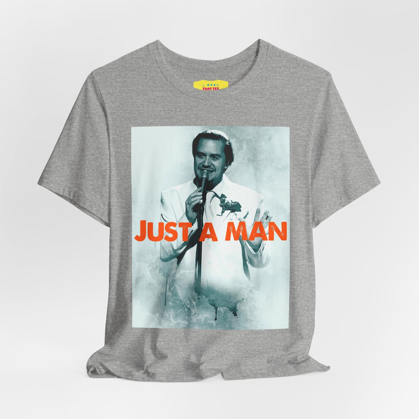 JUST A MAN - MIKE PATTON/FAITH NO MORE (Unisex Jersey Short Sleeve Tee)