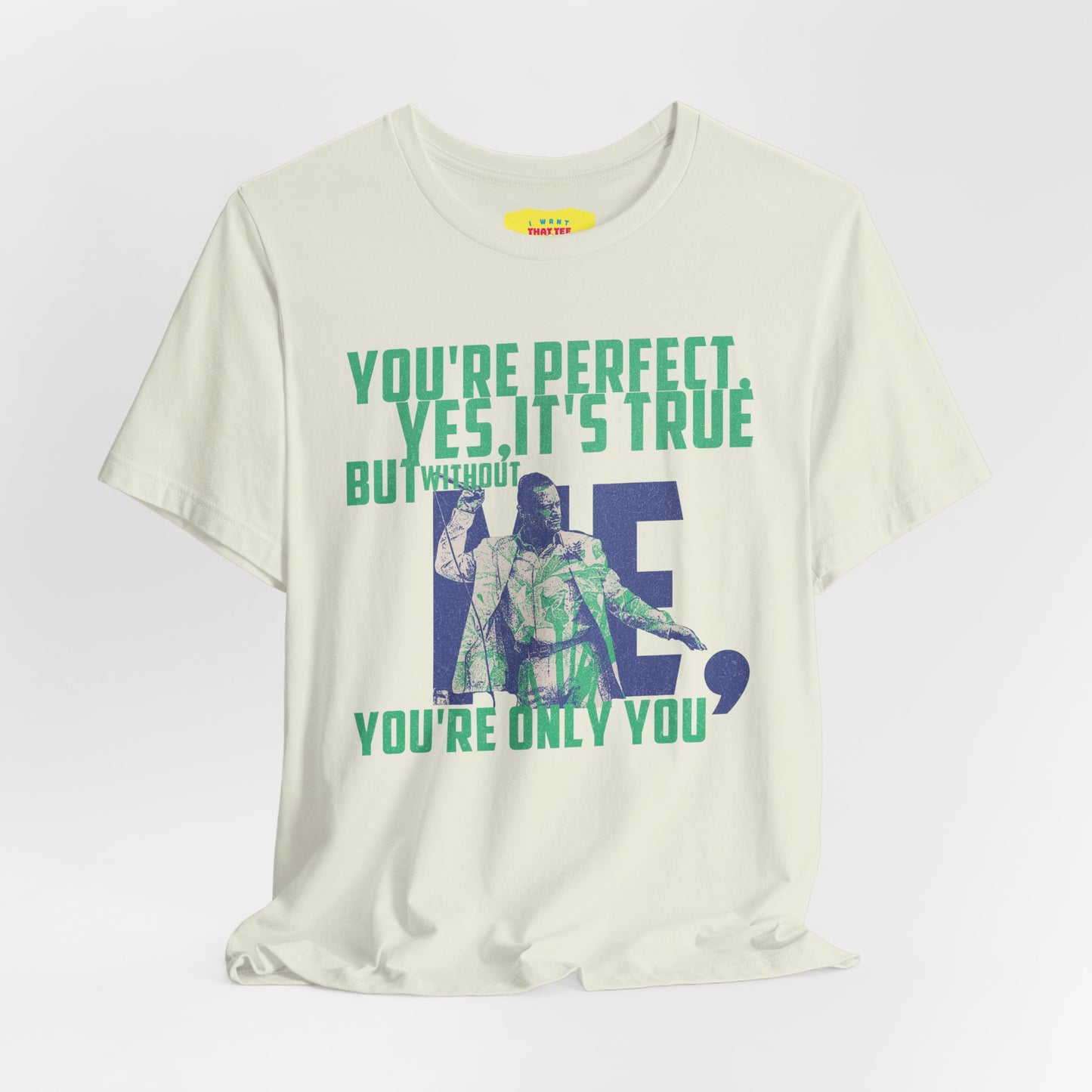 YOU'RE PERFECT, YES IT'S TRUE - FAITH NO MORE (Unisex Jersey Short Sleeve Tee)