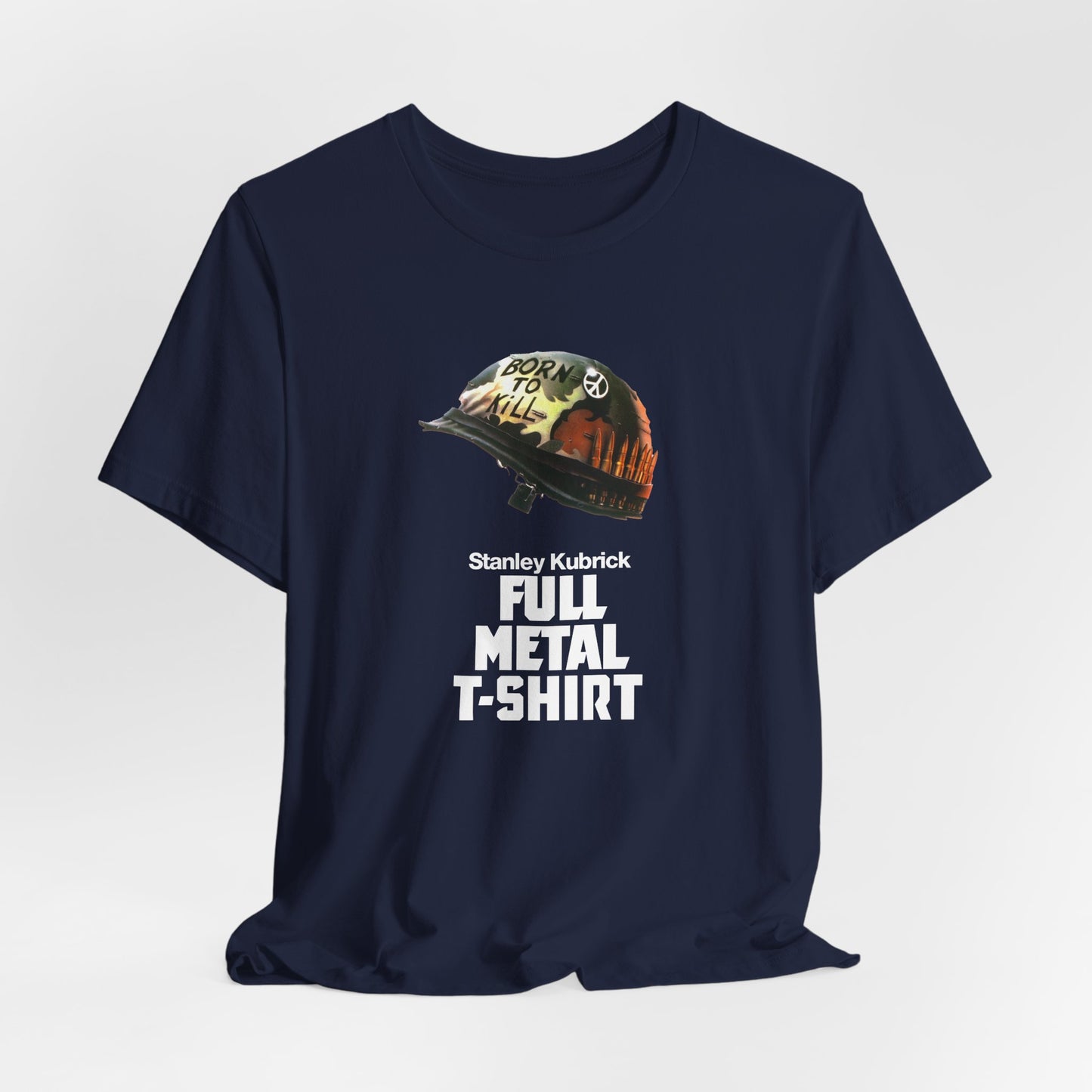 FULL METAL T-SHIRT - STANLEY KUBRICK'S MOVIE JOKE (Unisex Softstyle T-Shirt)