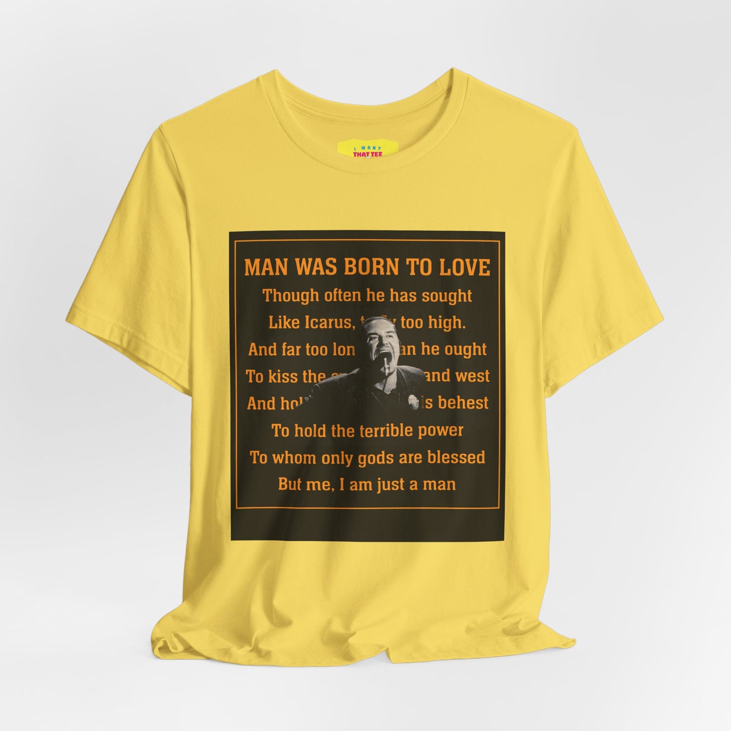 JUST A MAN - FAITH NO MORE (Unisex Softstyle T-Shirt)