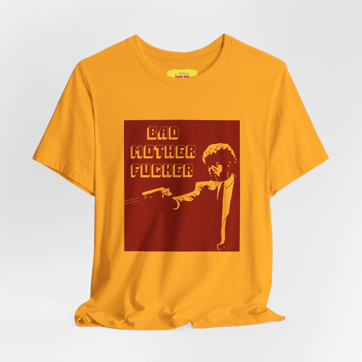 BAD MOTHER FUCKER - PULP FICTION (Unisex Softstyle T-Shirt)