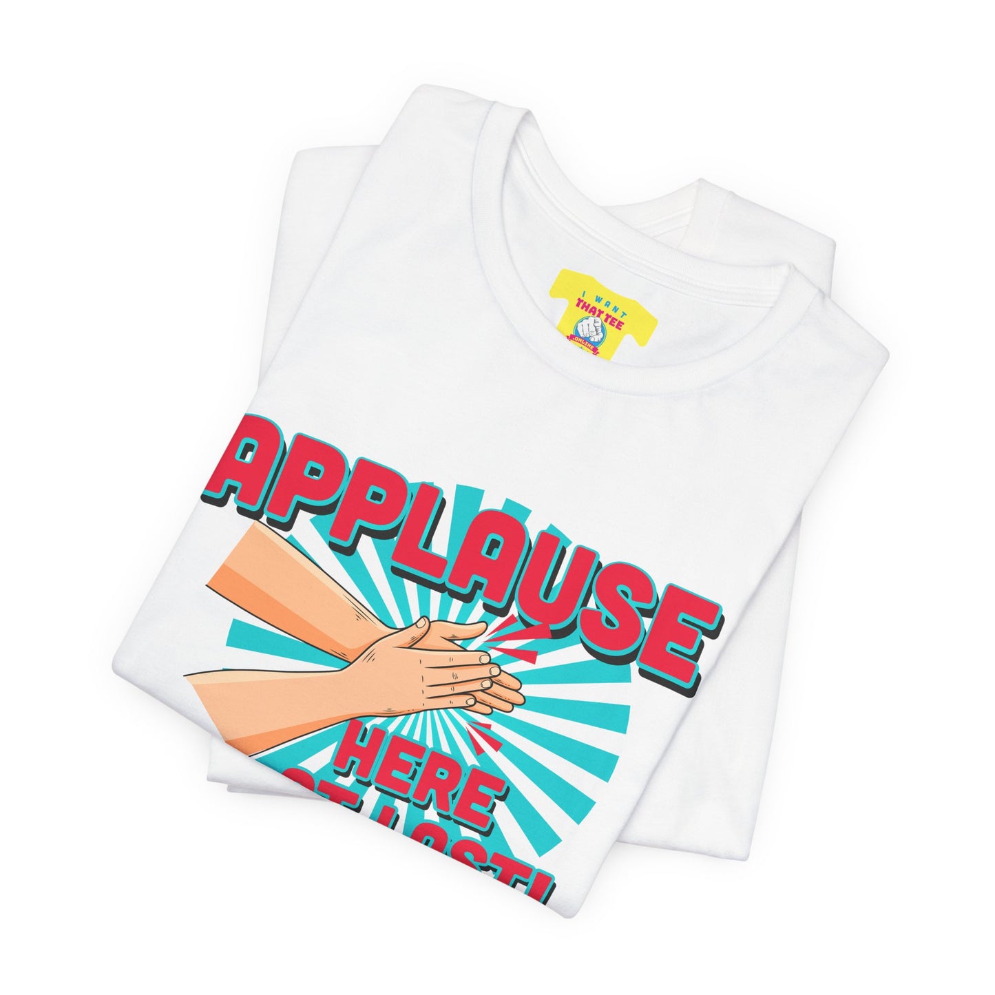 APPLAUSE - HERE AT LAST! (Unisex Softstyle T-Shirt)