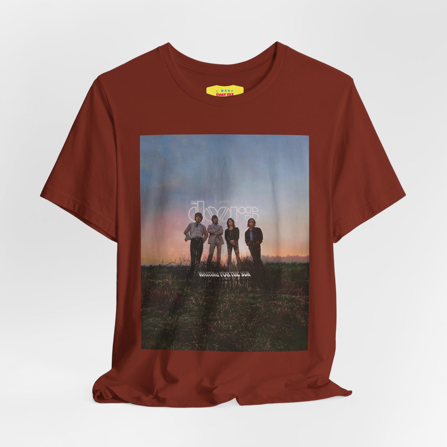 WAITING FOR THE SUN - THE DOORS (Unisex Jersey Short Sleeve Tee)