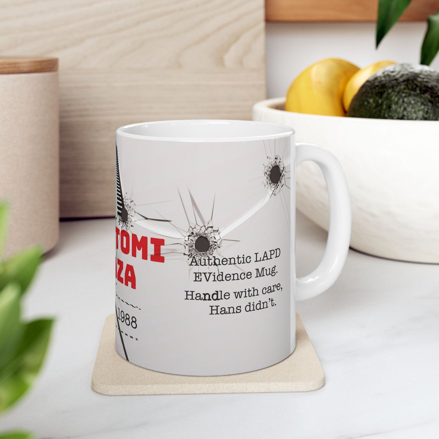 NAKATOMI PLAZA LAPD EVIDENCE - CERAMIC MUG, (11oz, 15oz)