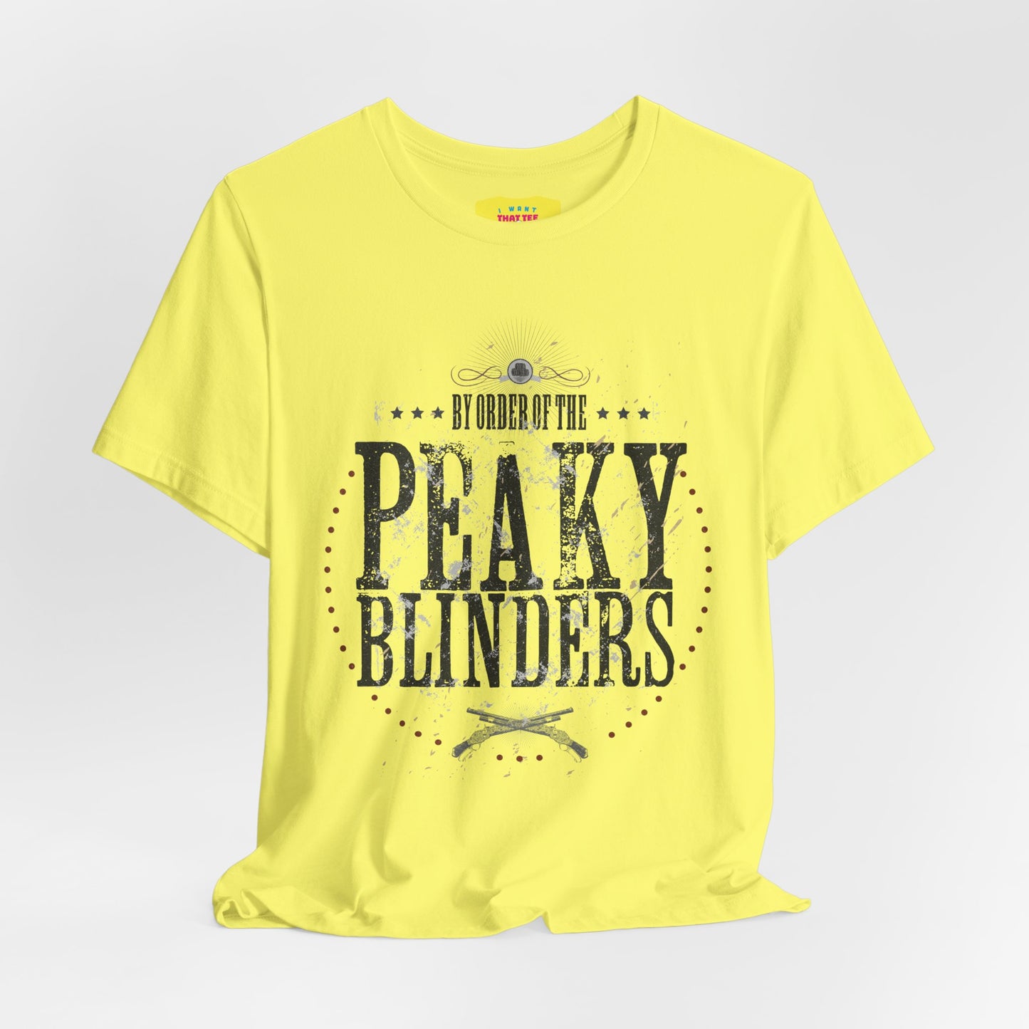 BY ORDER OF THE PEAKY BLINDERS (Unisex Jersey Short Sleeve Tee)