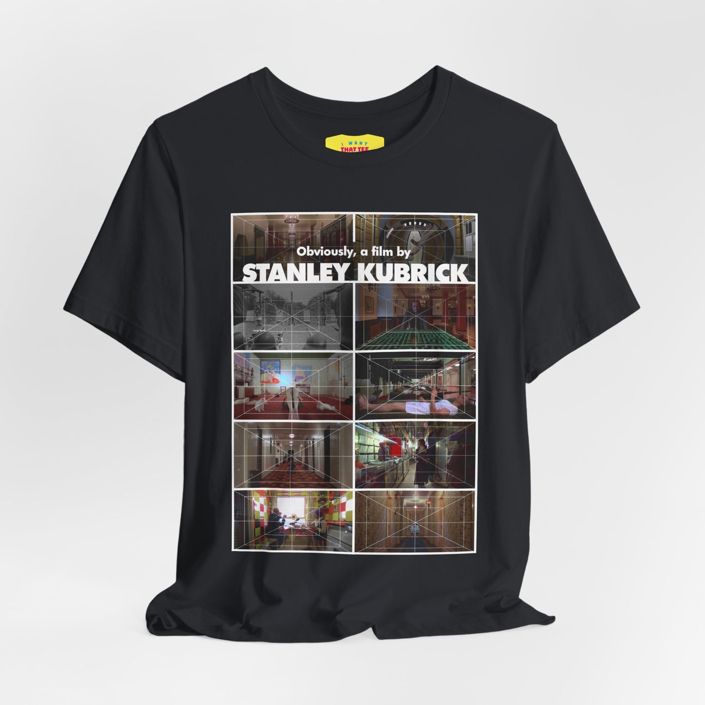 OBVIOUSLY A FILM BY STANLEY KUBRICK - STANLEY KUBRICK PERSPECTIVE (Unisex Jersey Short Sleeve Tee)