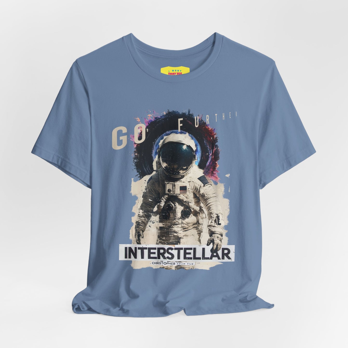 INTERSTELLAR - GO FURTHER (Unisex Jersey Short Sleeve Tee)