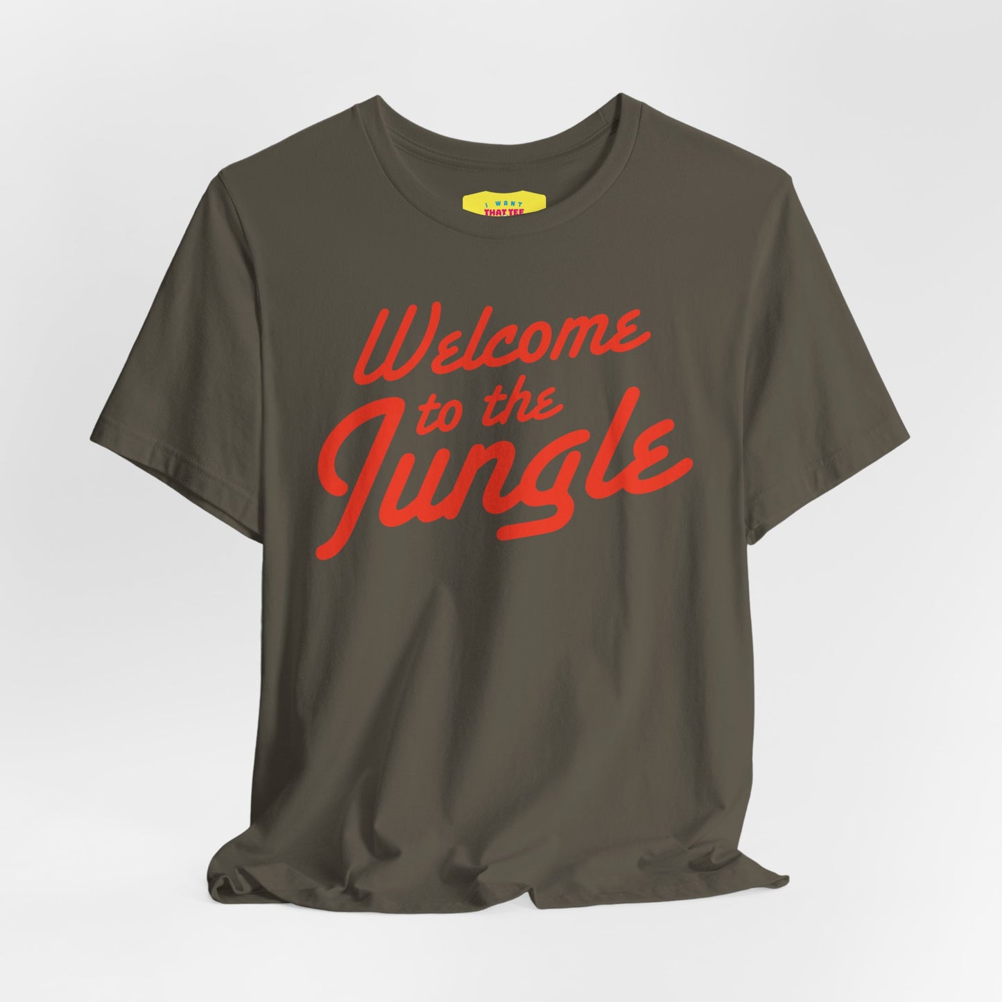 WELC0ME TO THE JUNGLE - GUNS N R0SES (Unisex Jersey Short Sleeve Tee)