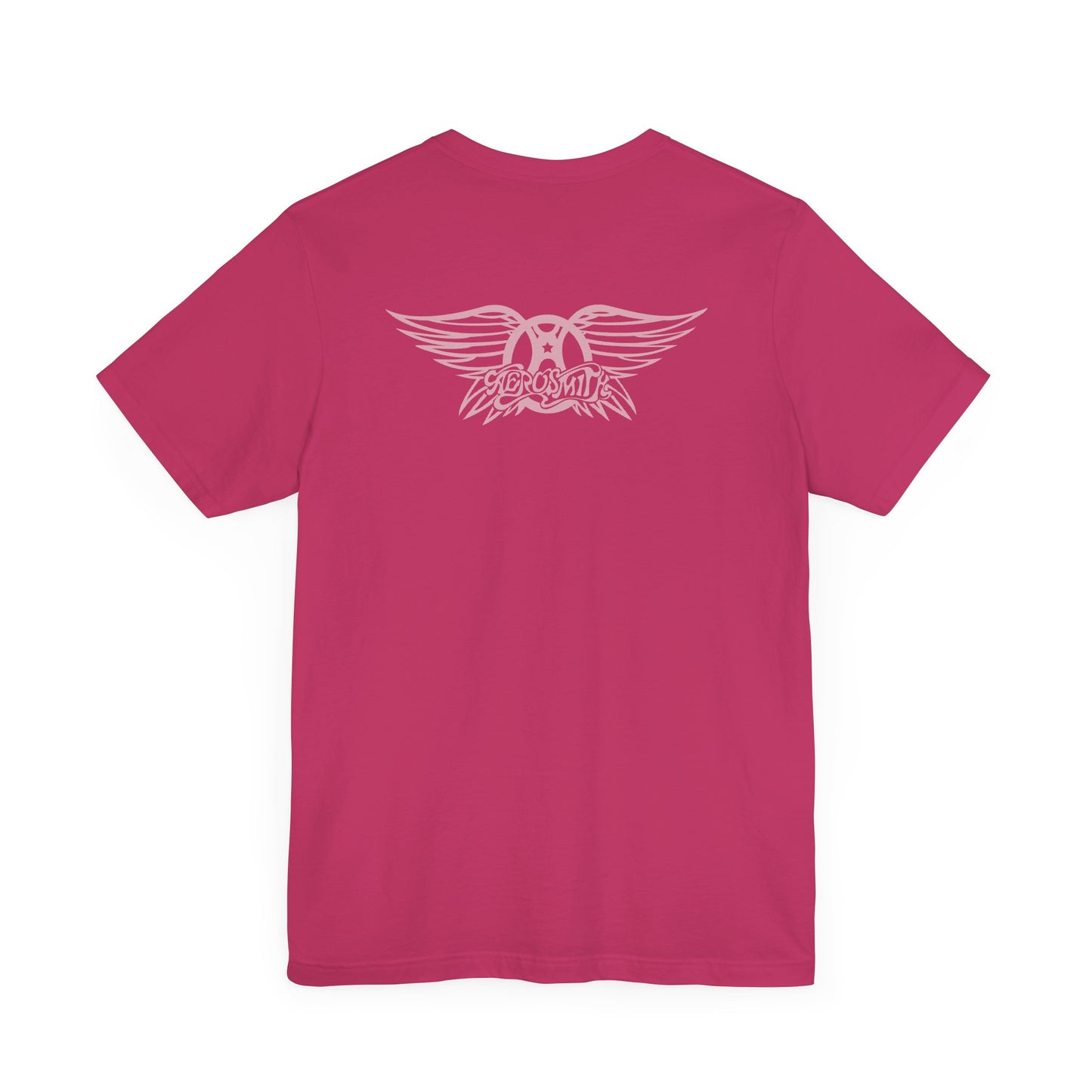 PINK GETS ME HlGH AS A KITE - AEROSMlTH LYRICS (Unisex Jersey Short Sleeve Tee)