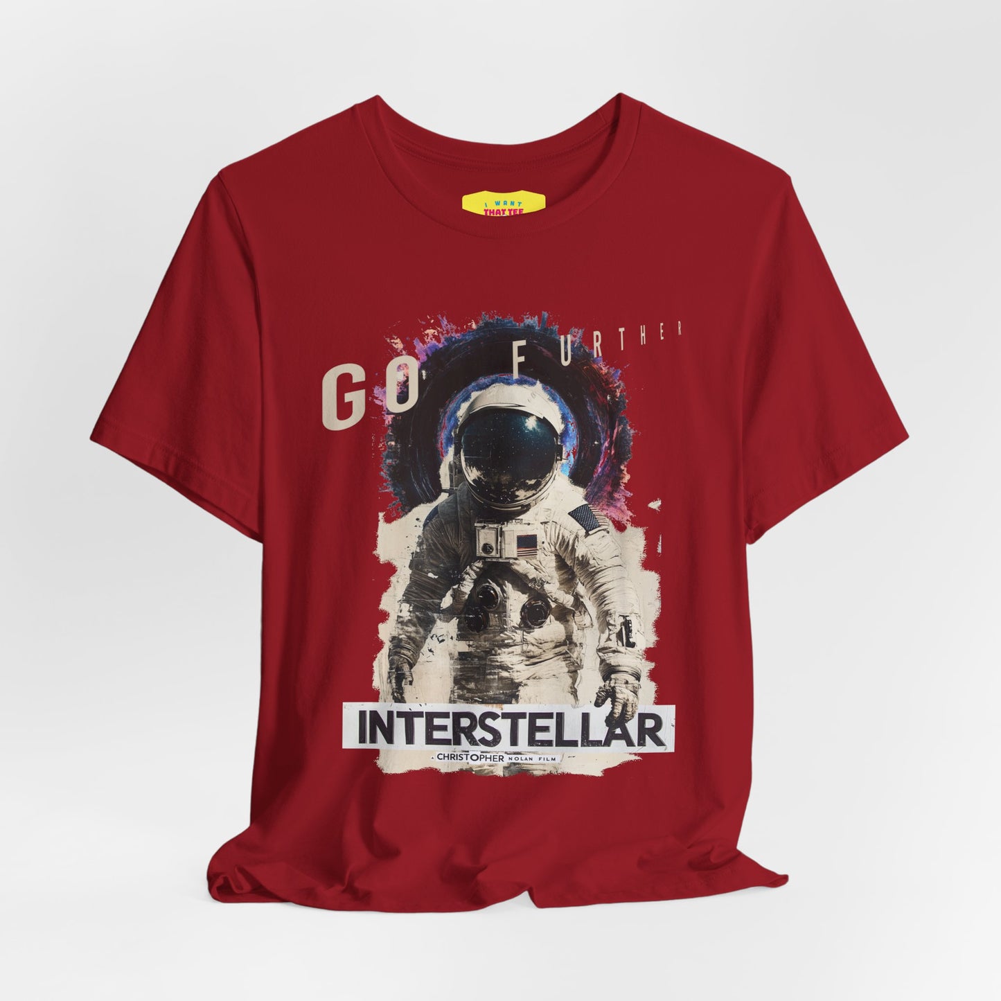 INTERSTELLAR - GO FURTHER (Unisex Jersey Short Sleeve Tee)