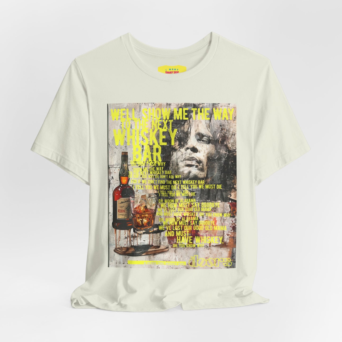 ALABAMA SONG (WHISKY BAR) - THE DOORS (Unisex Jersey Short Sleeve Tee)